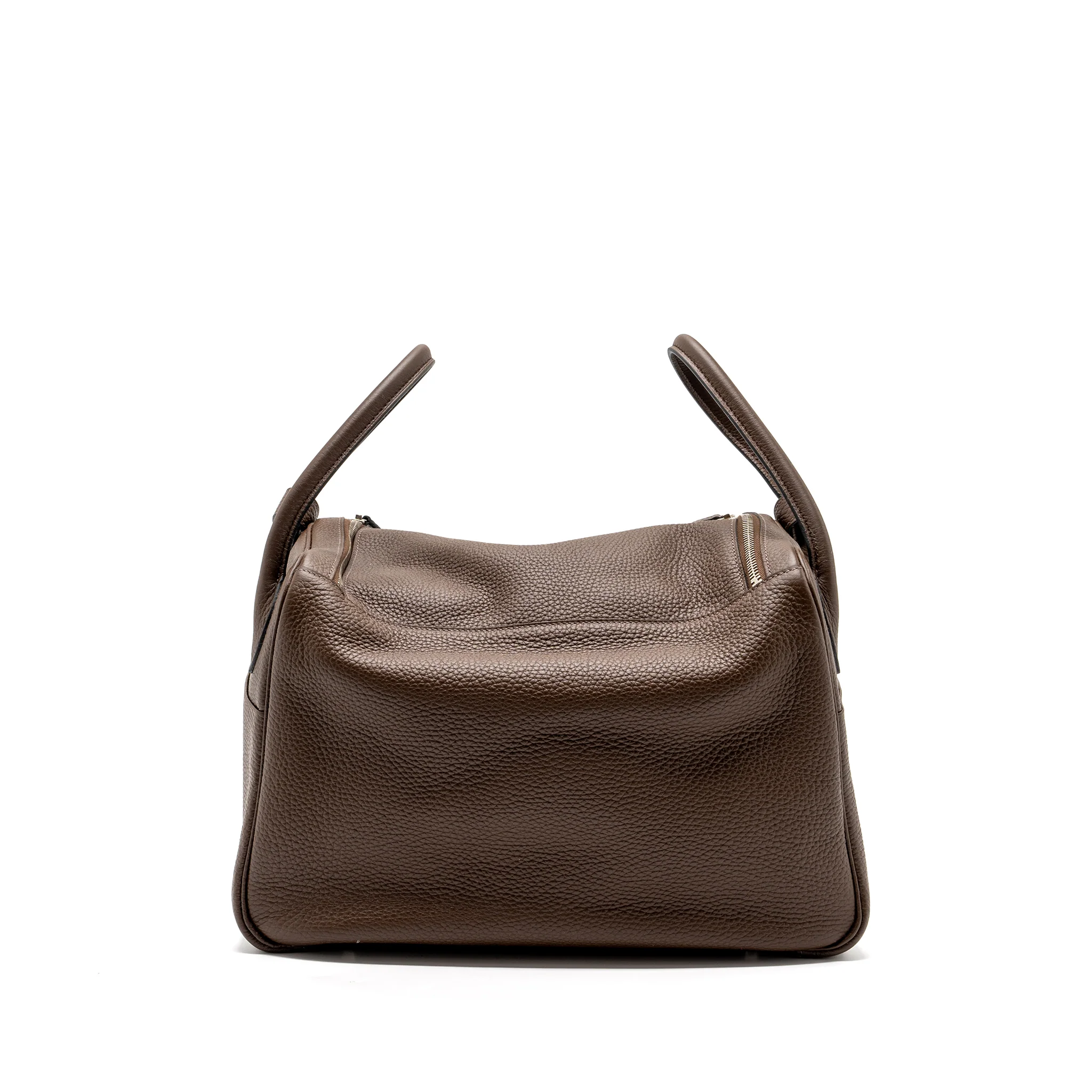 Hermes lindy 34 clemence chocolate SHW stamp square O - Image 2