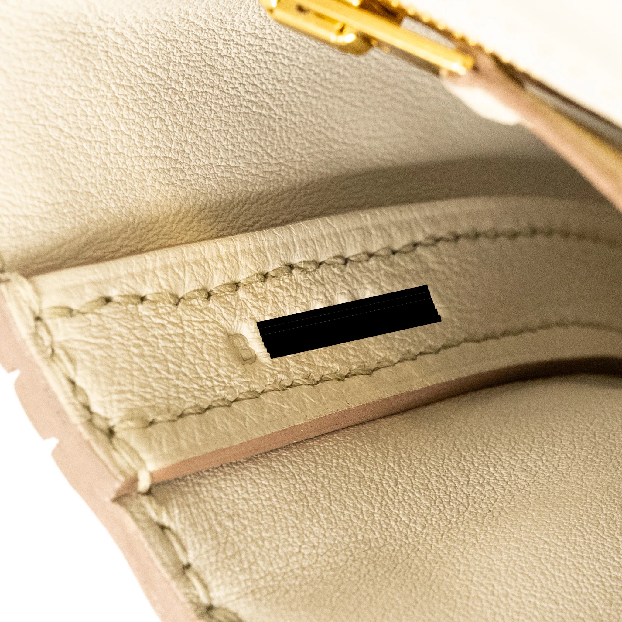 Hermes Mini 24/24 2424-21 Bag Evercolor/ Swift Beton GHW Stamp B - Image 17