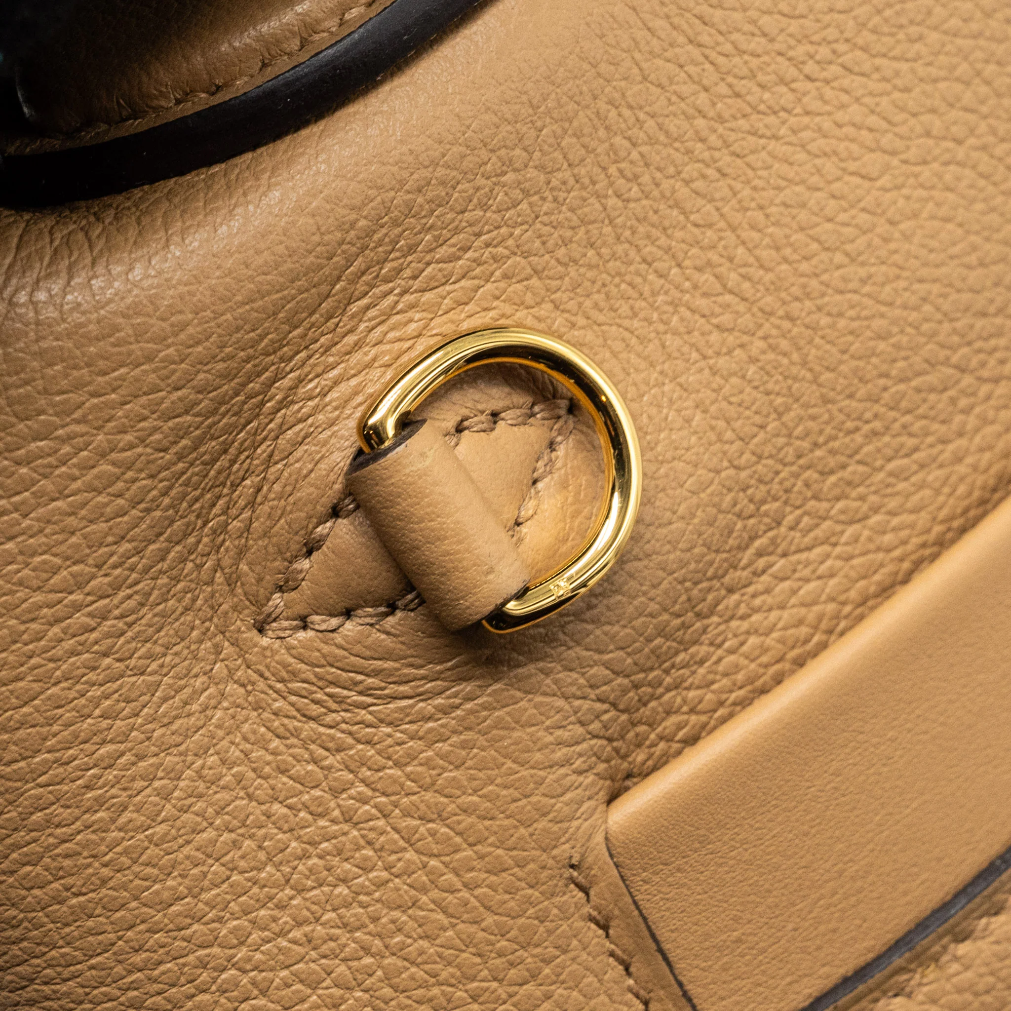 Hermes Mini 24/24 2424-21 Bag Evercolor/Swift Chai/Nata/Cuivre GHW Stamp U - Image 11