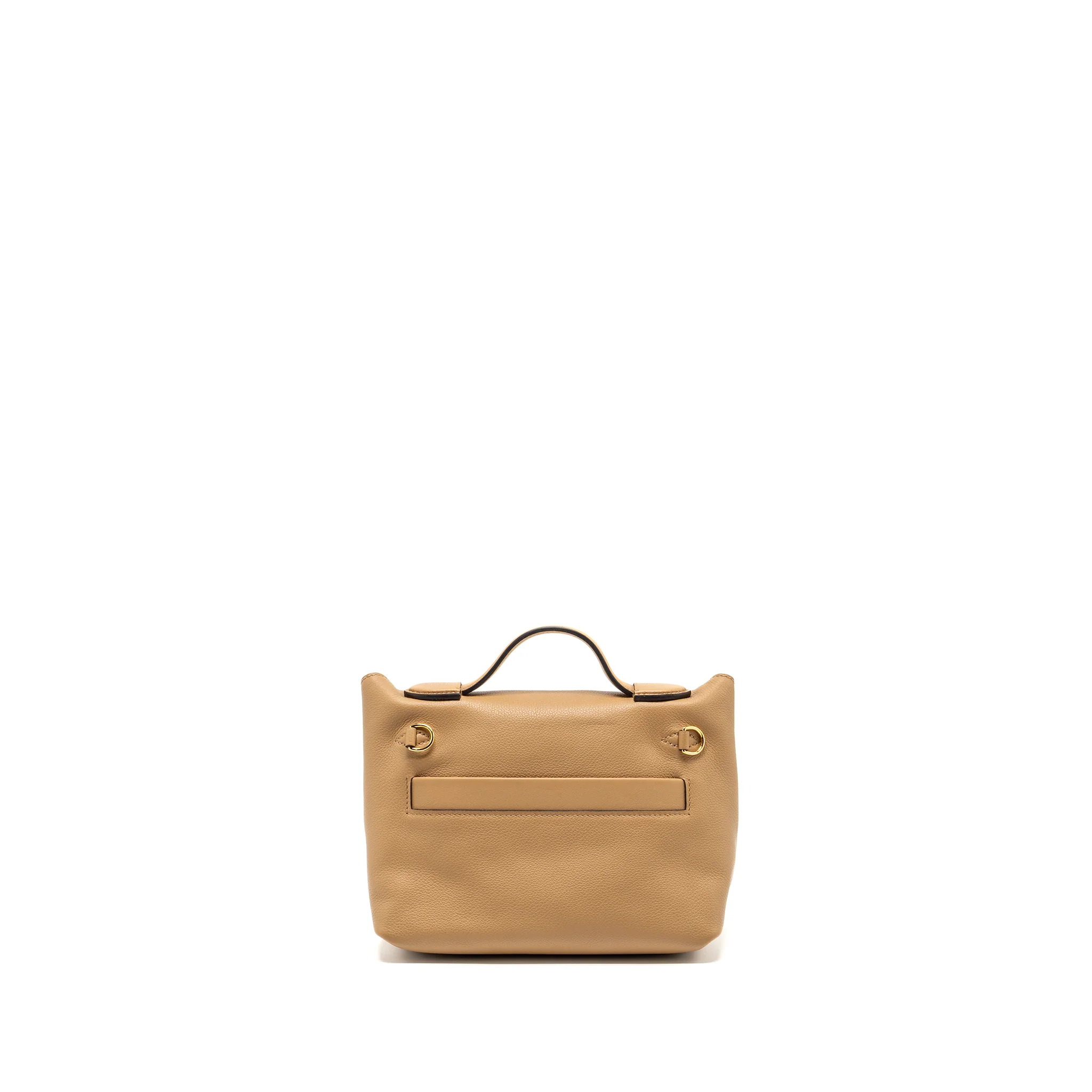 Hermes Mini 24/24 2424-21 Bag Evercolor/Swift Chai/Nata/Cuivre GHW Stamp U - Image 2