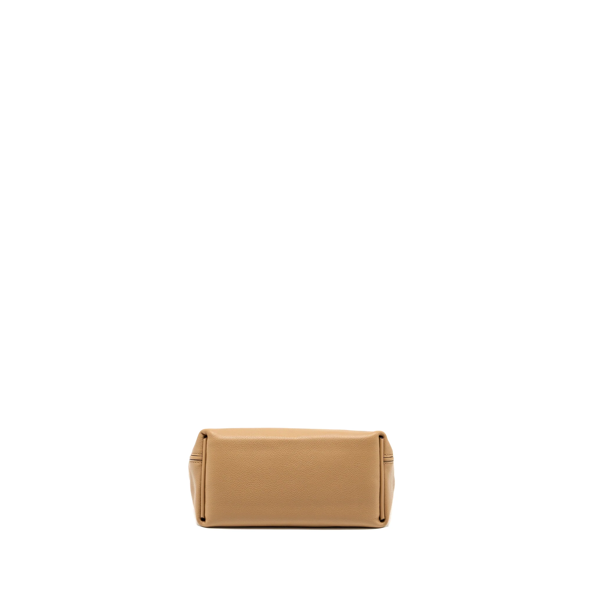 Hermes Mini 24/24 2424-21 Bag Evercolor/Swift Chai/Nata/Cuivre GHW Stamp U - Image 6