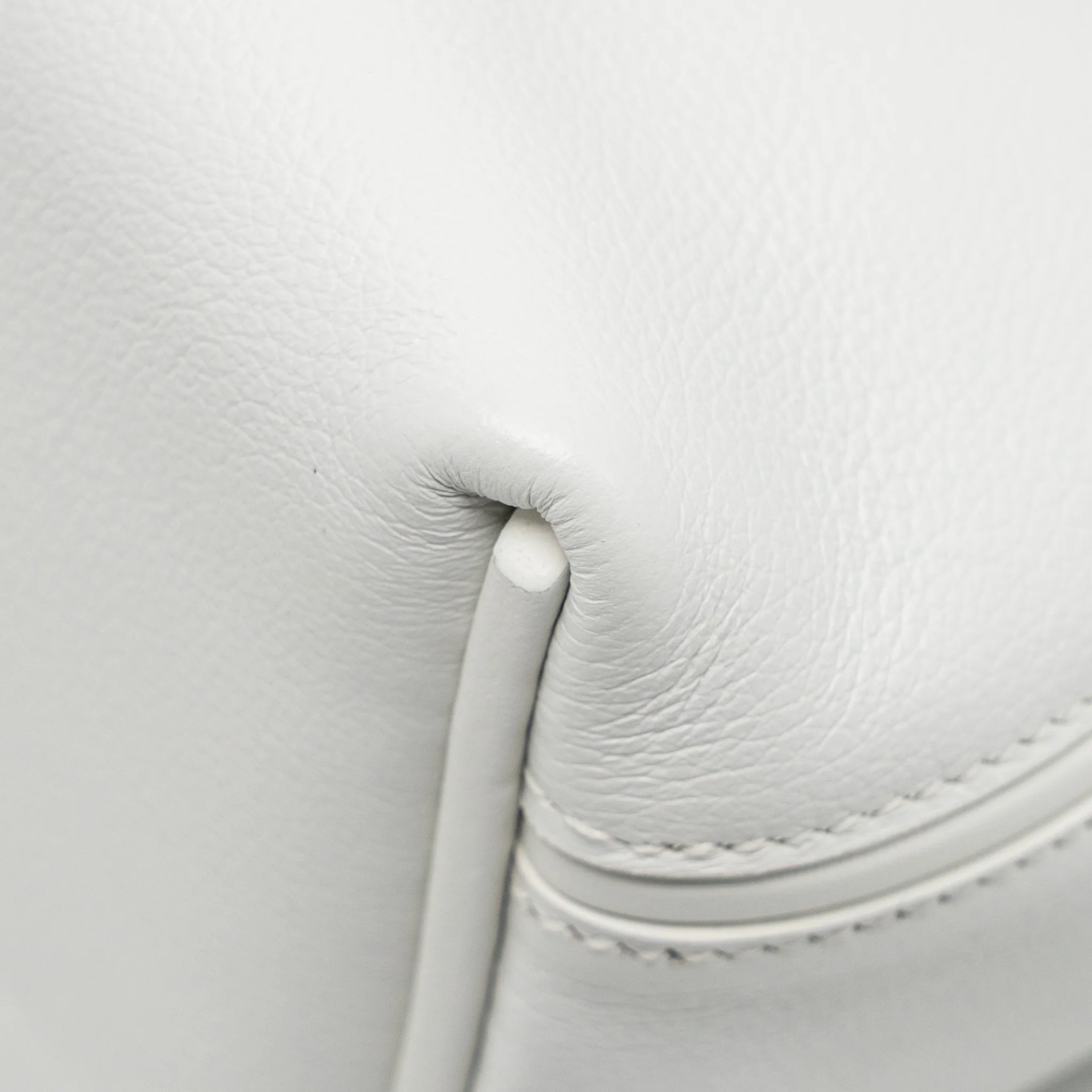 Hermes Mini 2424 24/24-21 Bag Evercolor/Swift New White GHW Stamp B - Image 9