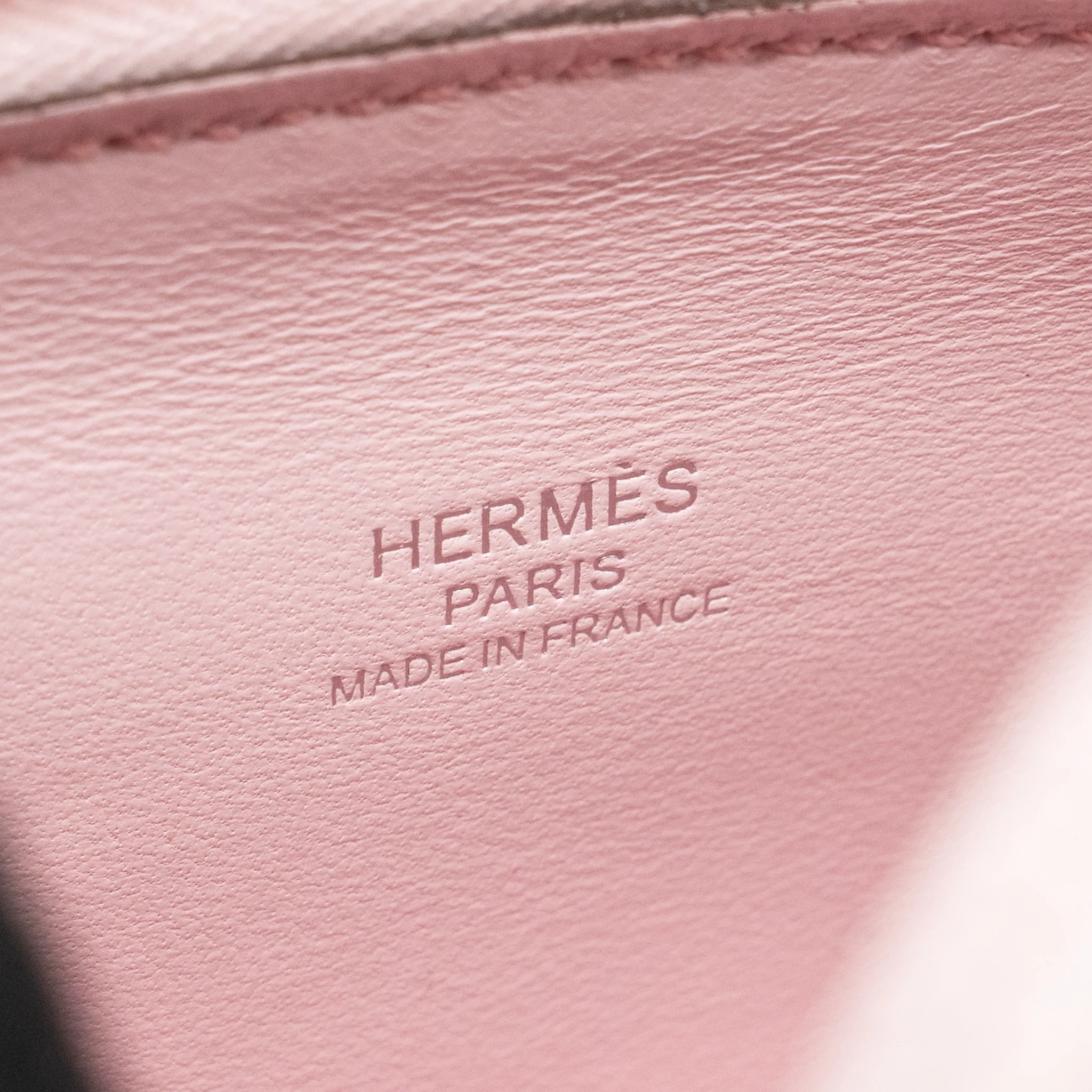 Hermes Mini Bolide 1923 Chèvre Mysore M7 Rose Darling SHW Stamp K - Image 12