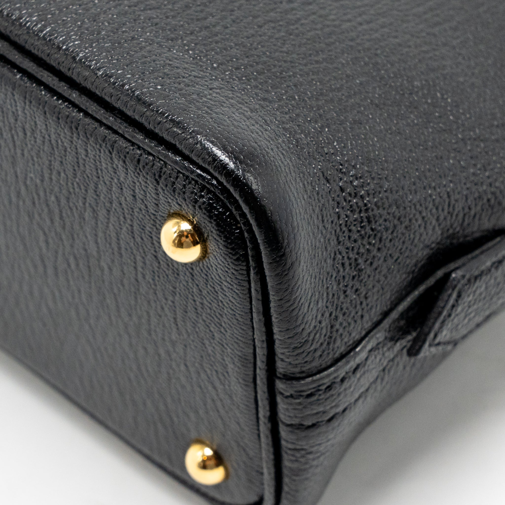 Hermes Mini Bolide chevre mysore leather Black GHW stamp Z - Image 12