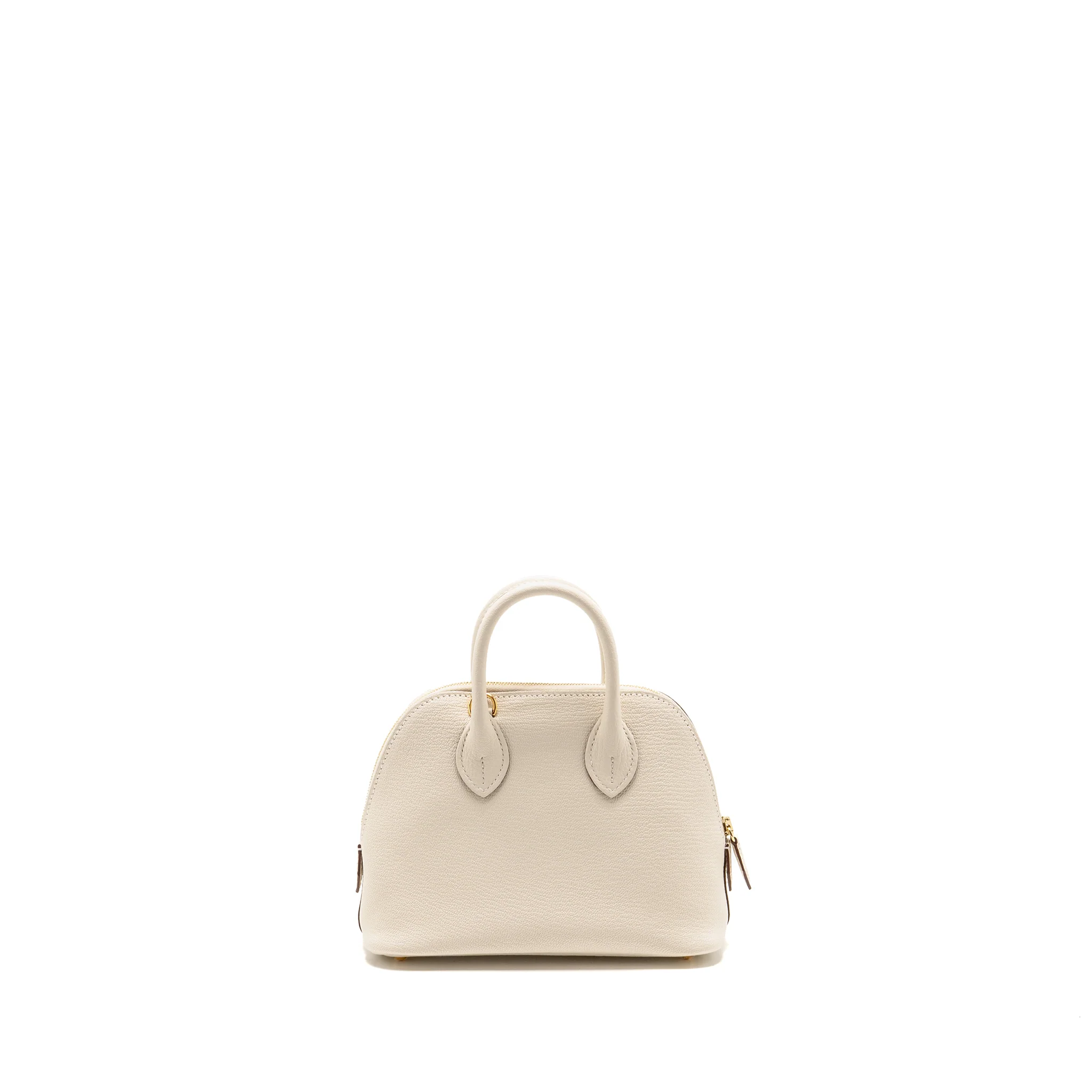 Hermes Mini Bolide Chèvre Mysore Nata GHW Stamp K - Image 2
