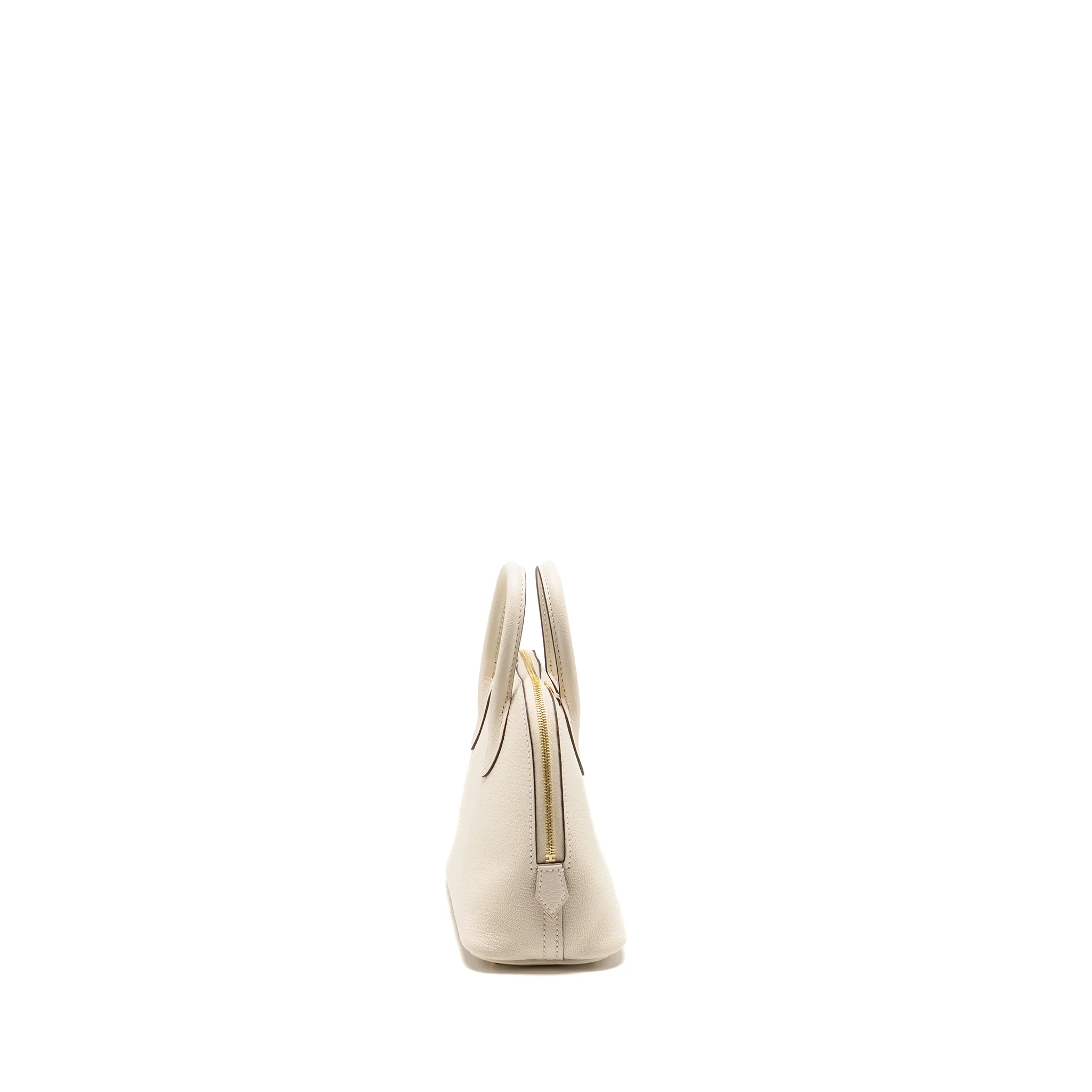 Hermes Mini Bolide Chèvre Mysore Nata GHW Stamp K - Image 3