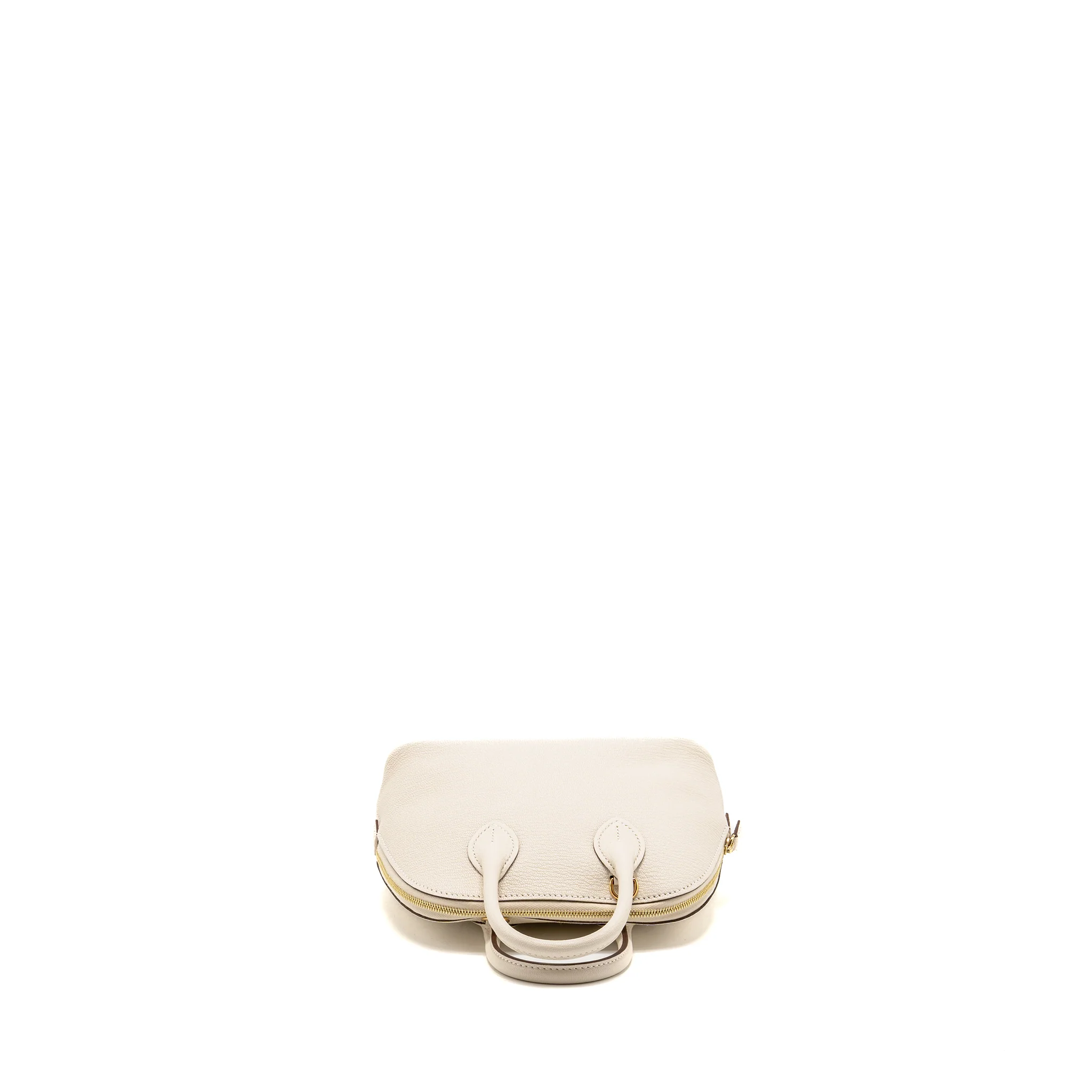 Hermes Mini Bolide Chèvre Mysore Nata GHW Stamp K - Image 5