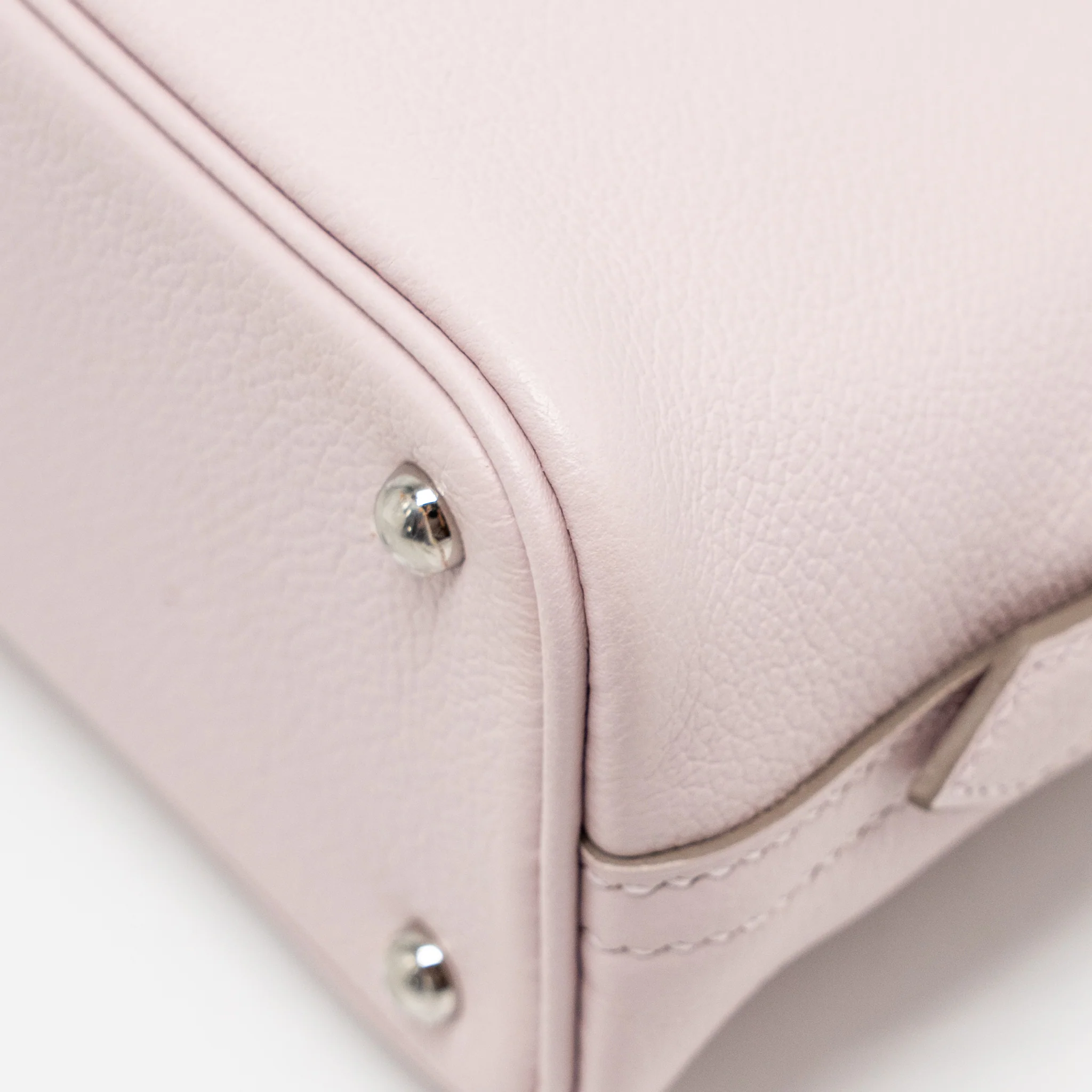Hermes mini bolide evercolor mauve pale/ caramel SHW stamp B - Image 7