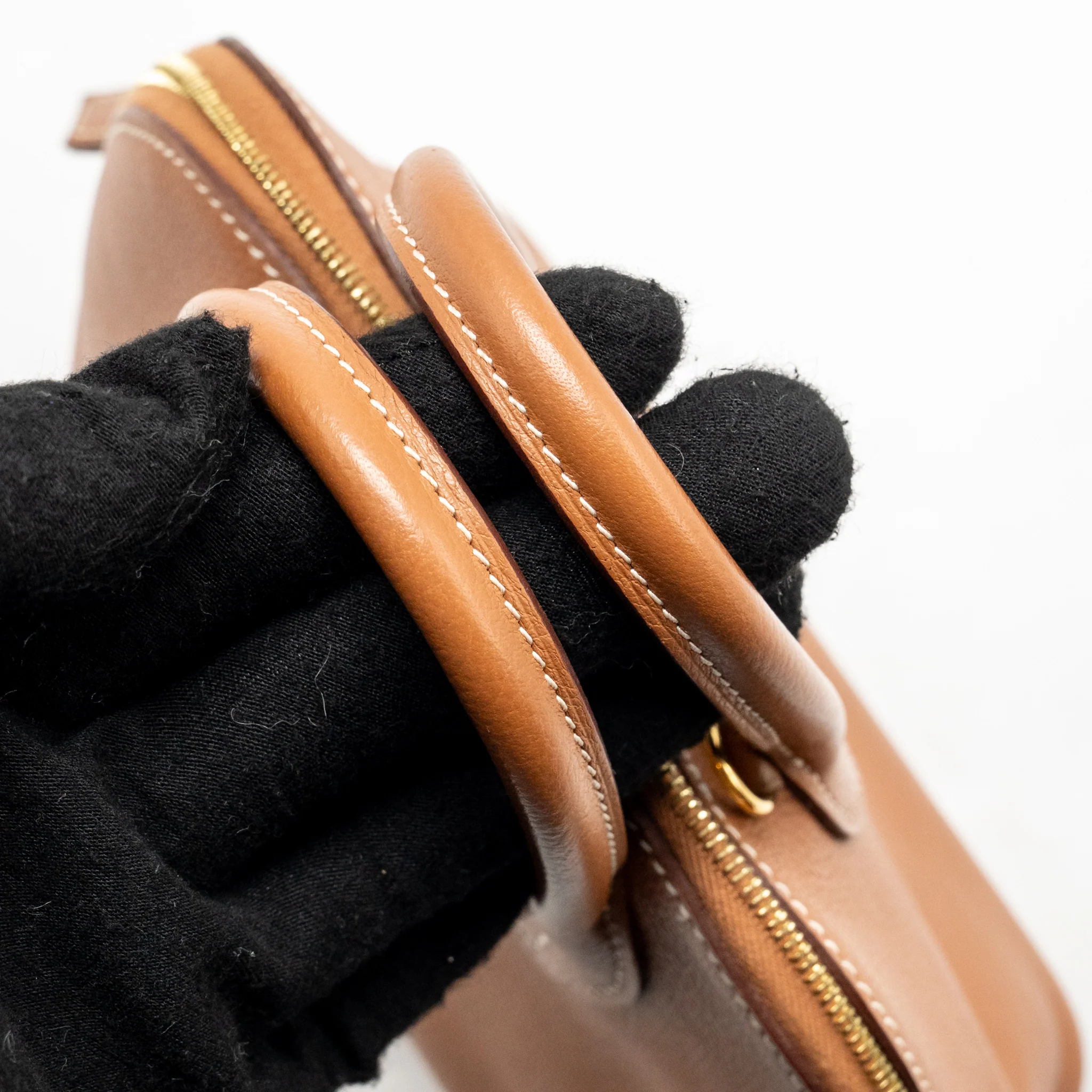 Hermes Mini Bolide Evercolor Gold GHW Stamp Z - Image 13