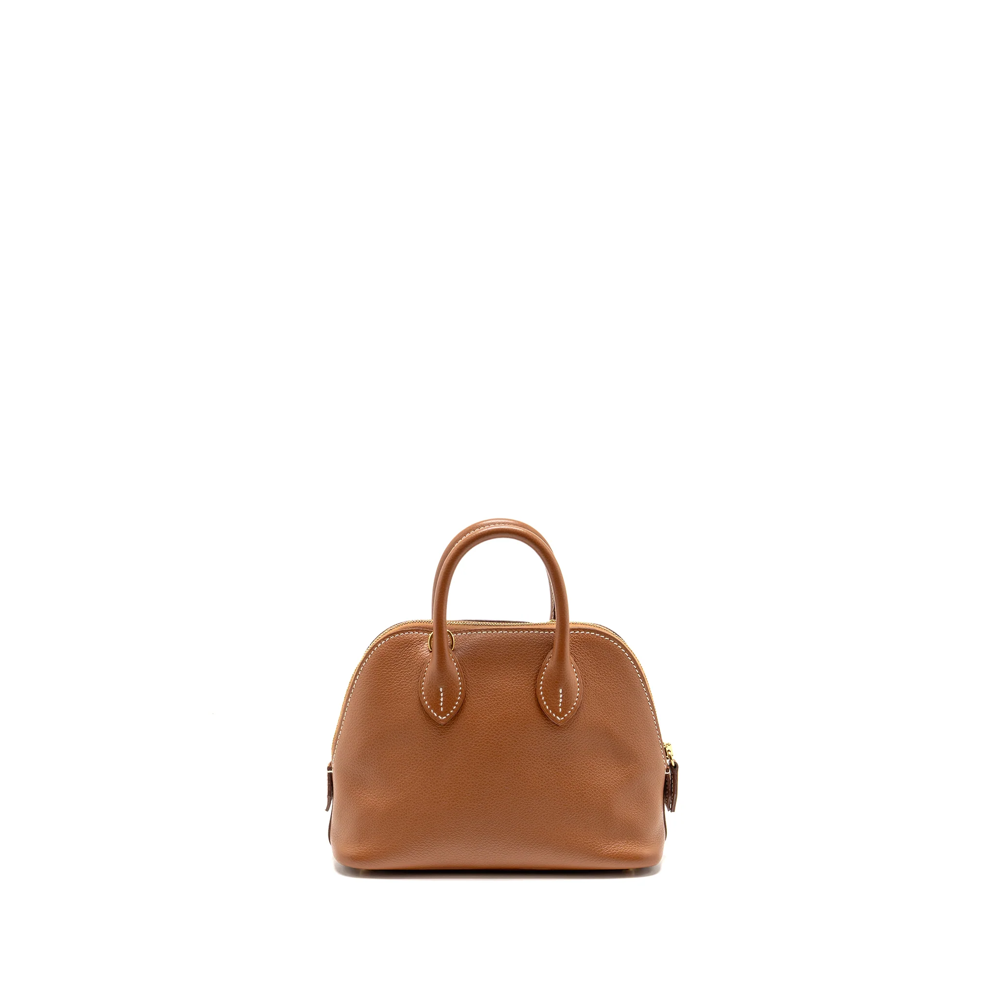 Hermes Mini Bolide Evercolor Gold GHW Stamp Z - Image 2