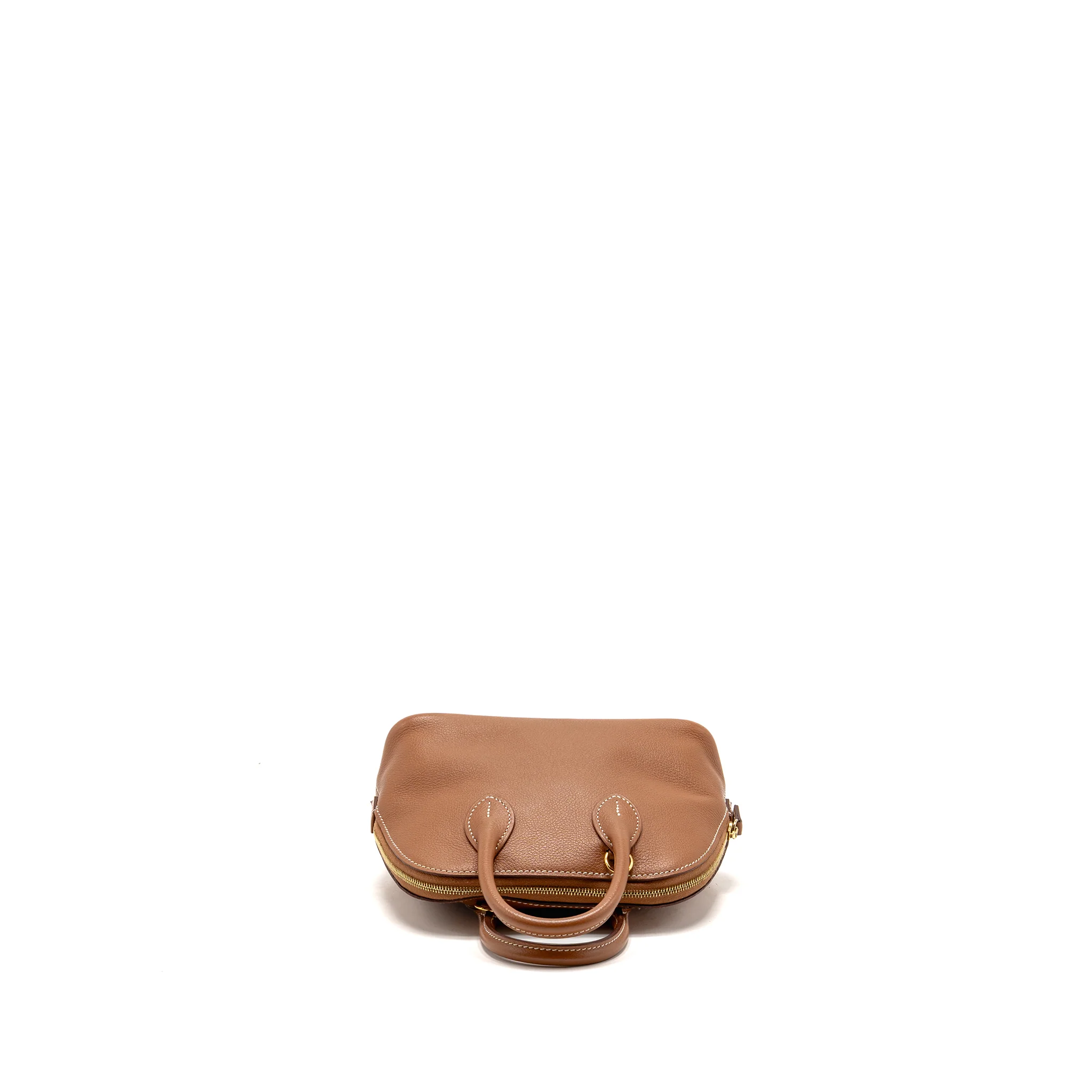 Hermes Mini Bolide Evercolor Gold GHW Stamp Z - Image 5