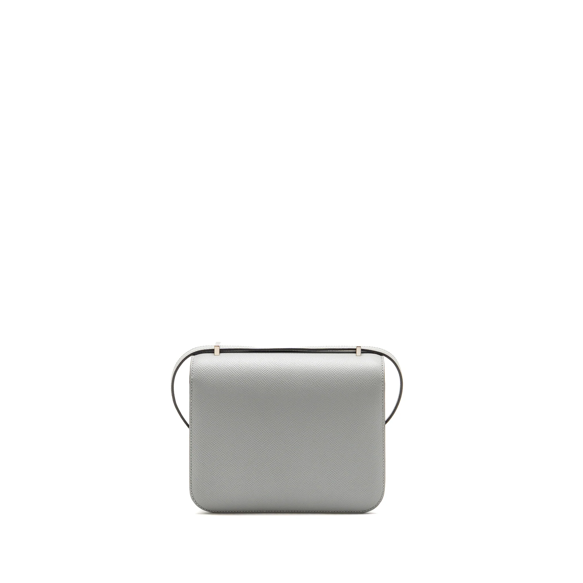 Hermes Mini Constance Epsom 8U Bleu Glacier SHW Stamp C - Image 2