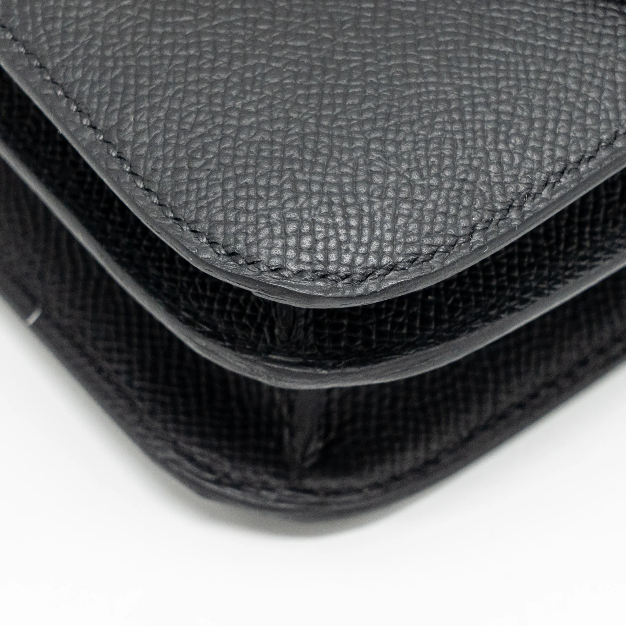 Hermes Mini Constance epsom black GHW stamp K - Image 9