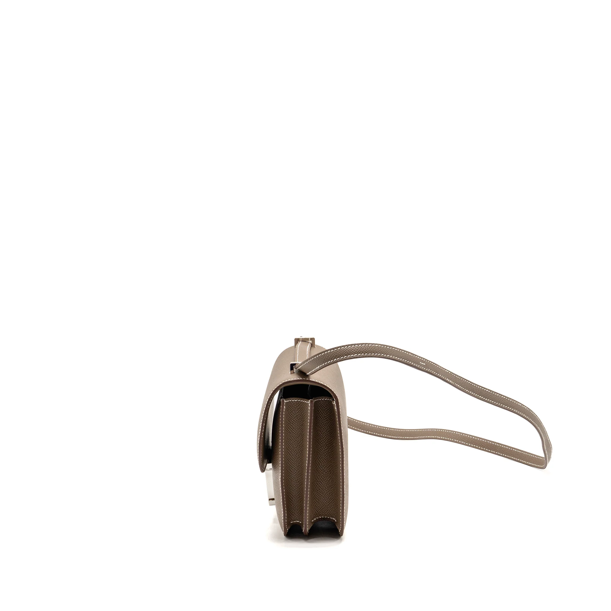 Hermes mini constance epsom etoupe shw stamp G - Image 4