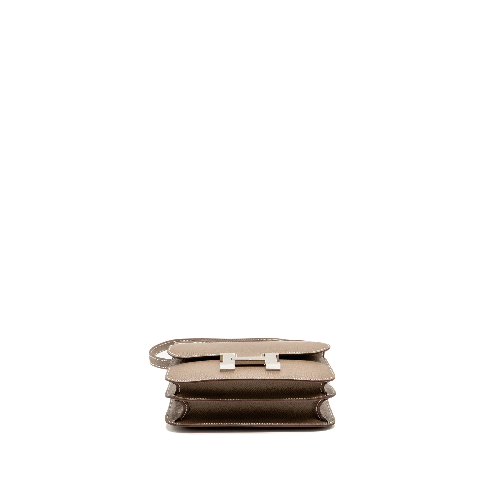 Hermes mini constance epsom etoupe shw stamp G - Image 6