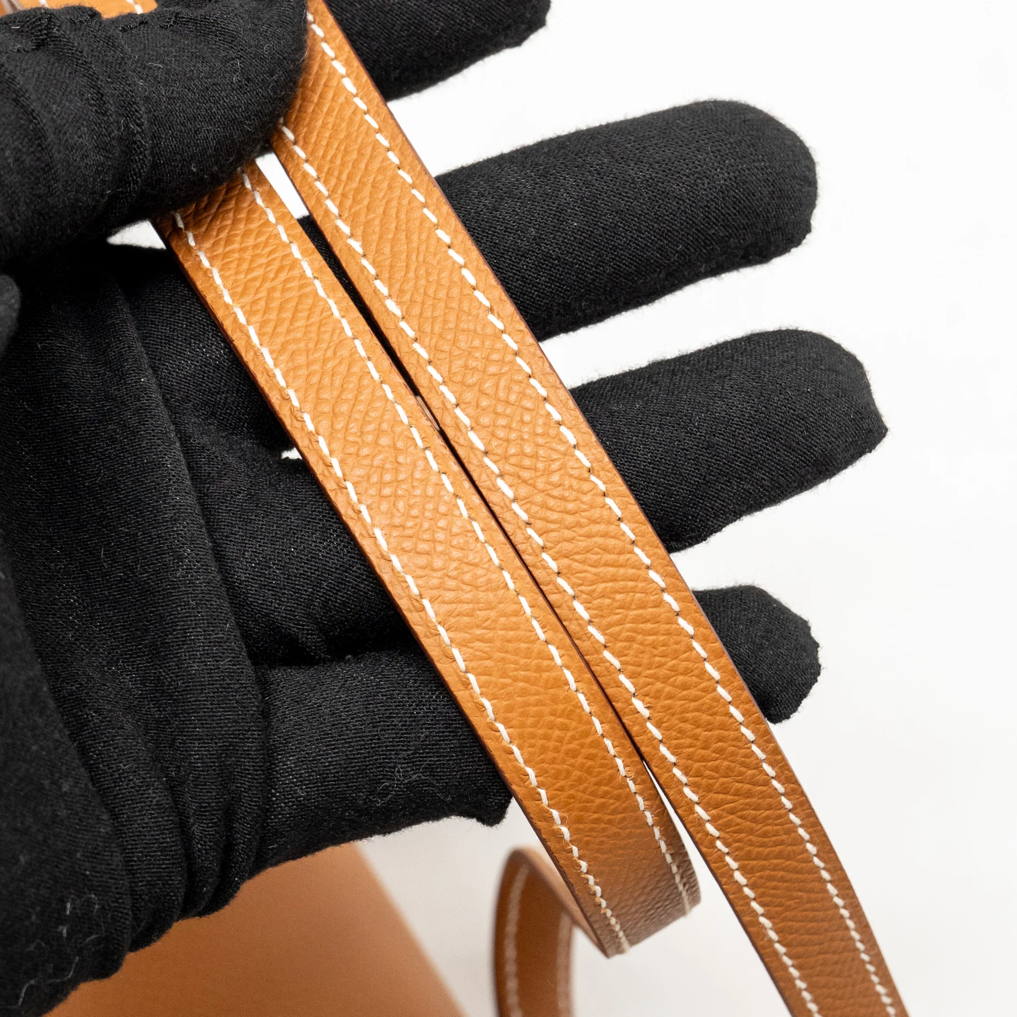 Hermes mini constance epsom gold GHW stamp B - Image 20