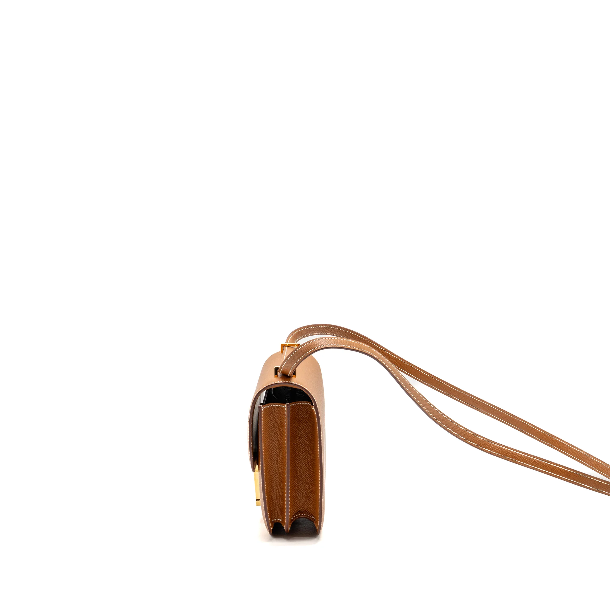 Hermes Mini Constance Epsom Gold GHW Stamp Y - Image 4