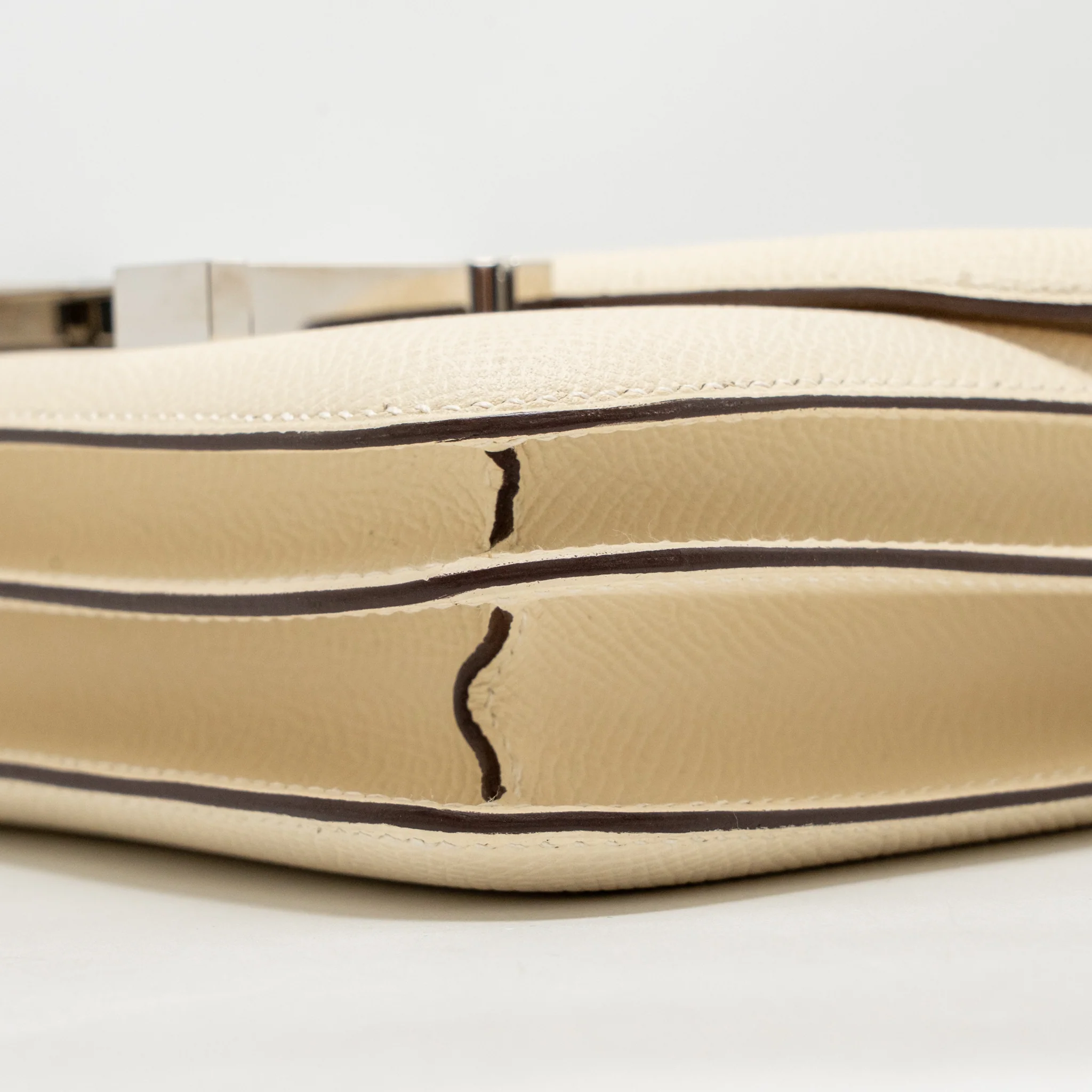 Hermes Mini Constance Epsom Nata SHW Stamp Y - Image 8