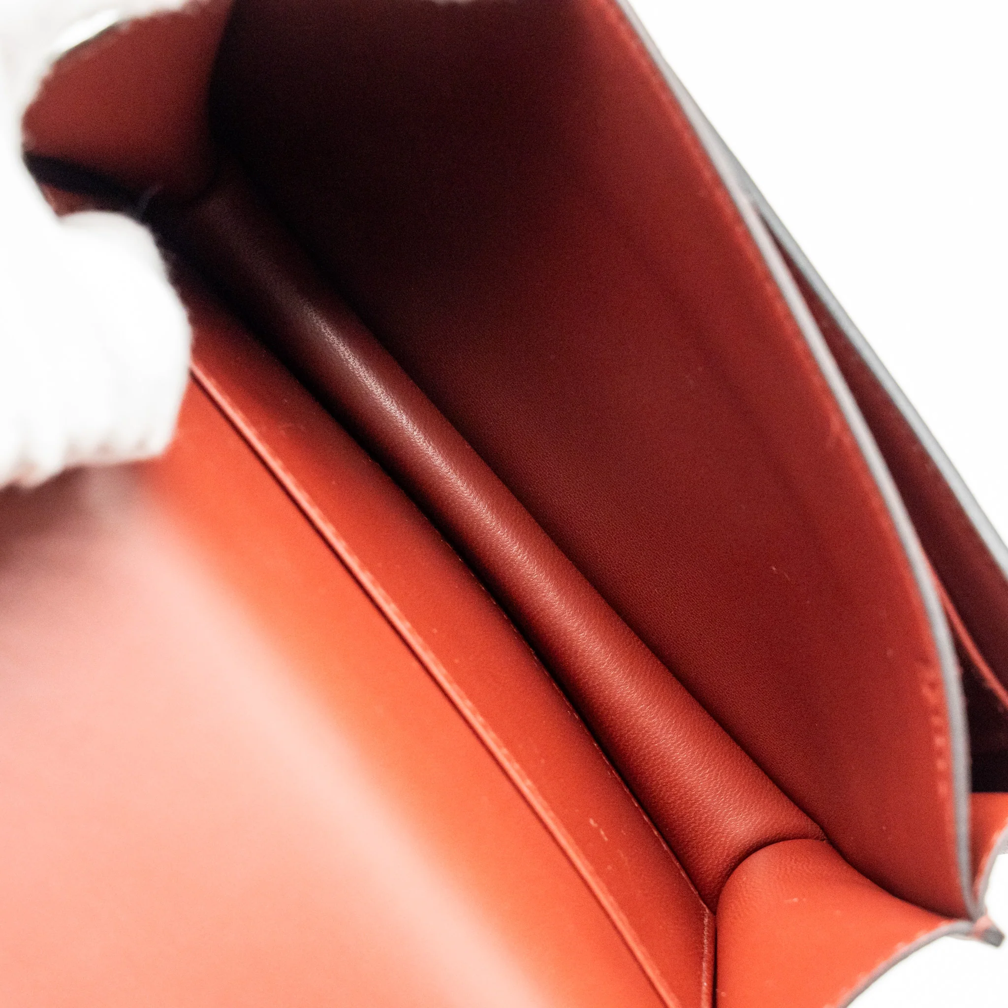 Hermes Mini Constance Evercolor Rouge H GHW Stamp Z - Image 16