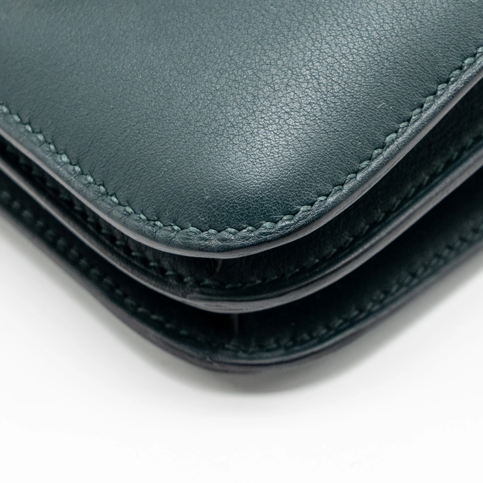 Hermes Mini Constance Swift Vert Cypres GHW Stamp Z - Image 8