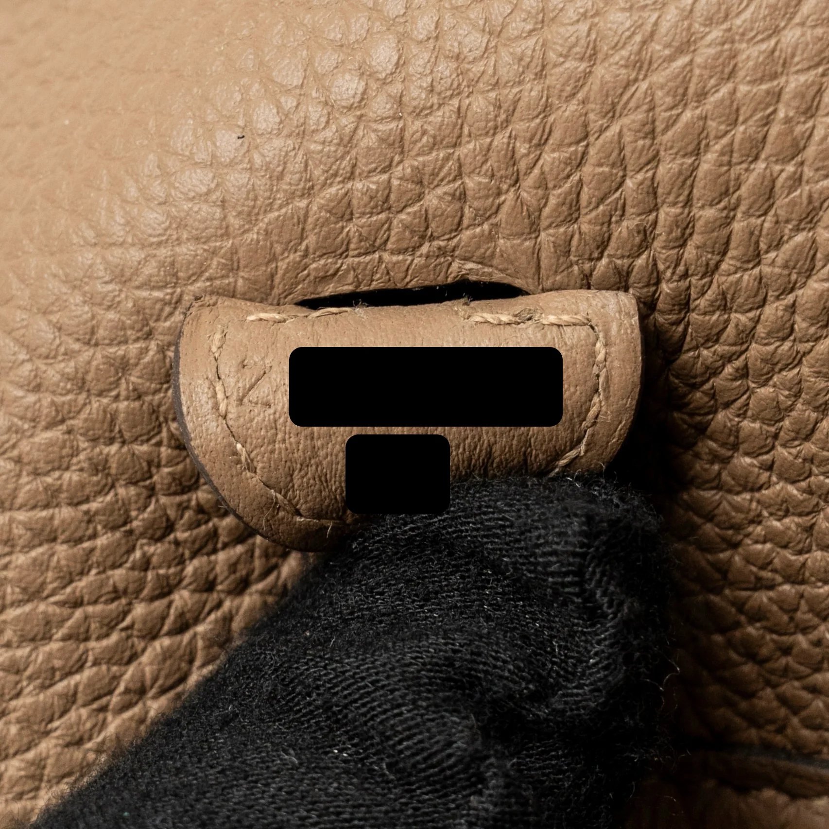 Hermes Mini Evelyne Clemence beige Marfa / multicolor shoulder strap SHW stamp Z - Image 15