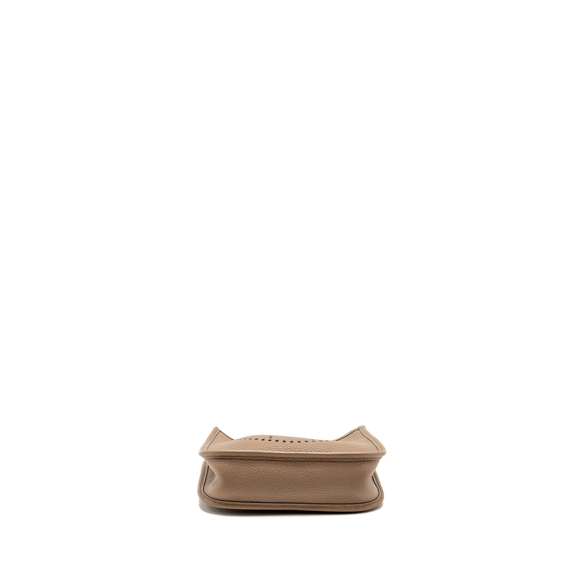 Hermes Mini Evelyne Clemence beige Marfa / multicolor shoulder strap SHW stamp Z - Image 6
