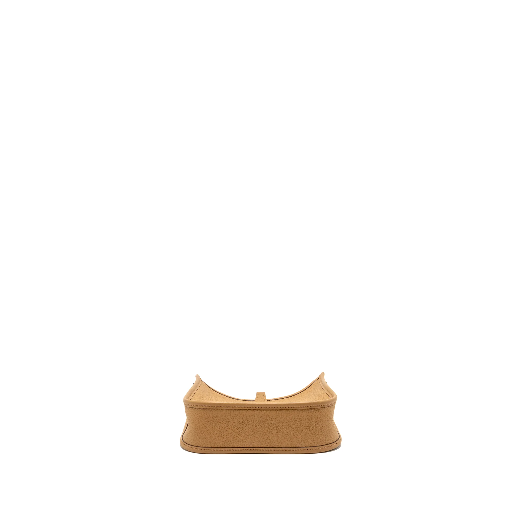 Hermes Mini Evelyne clemence biscuit / camel GHW stamp Z - Image 6
