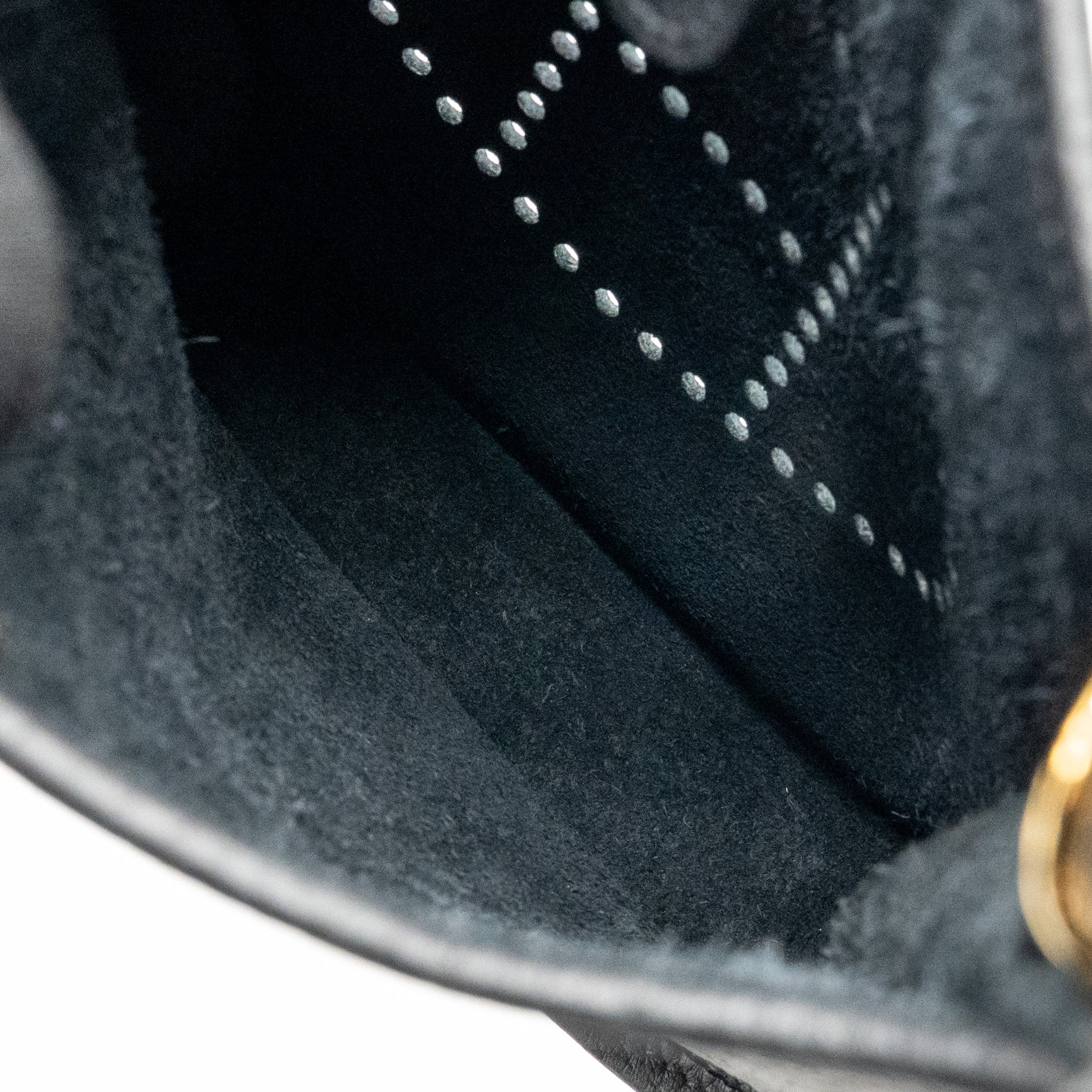 Hermes Mini Evelyne Clemence Black GHW Stamp K - Image 13