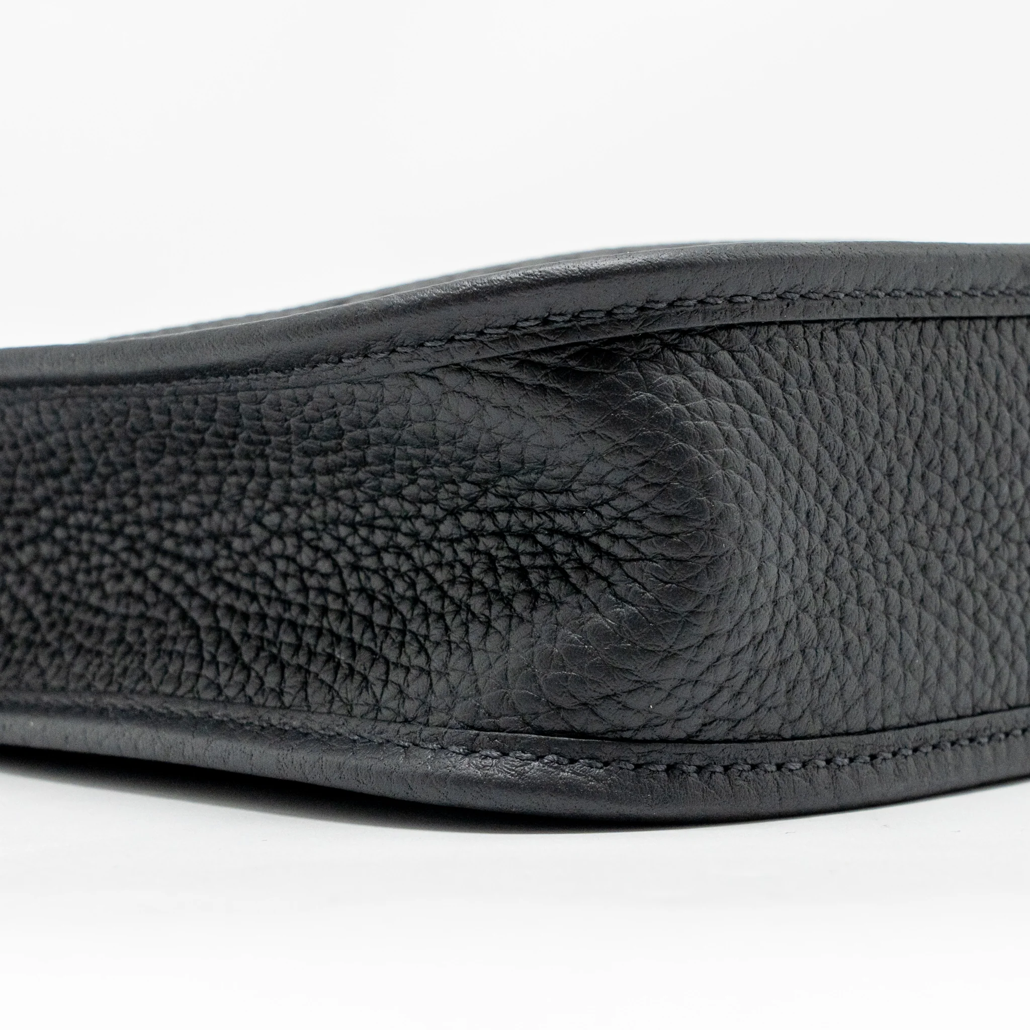 Hermes Mini Evelyne Clemence Black GHW Stamp K - Image 7