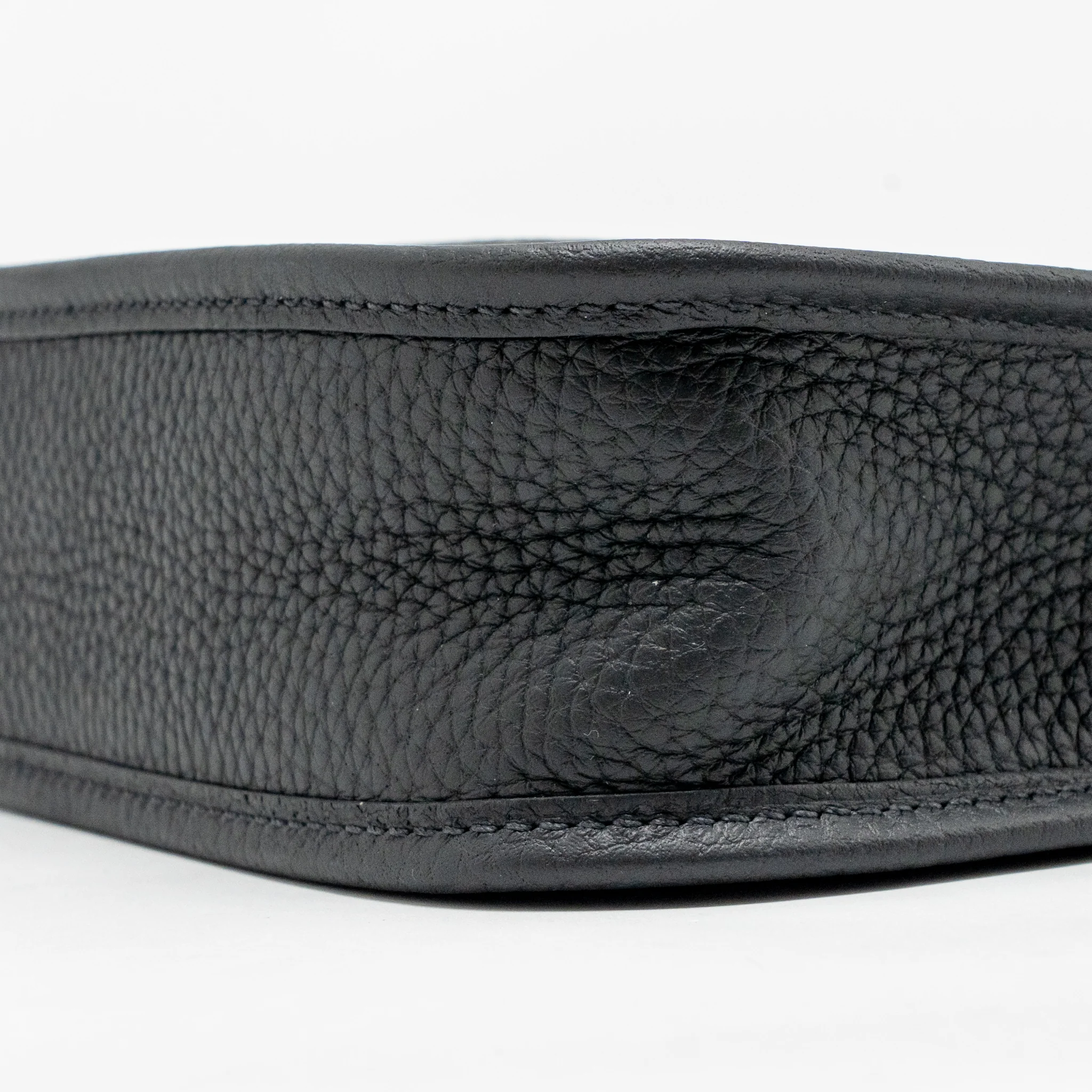 Hermes Mini Evelyne Clemence Black GHW Stamp K - Image 8