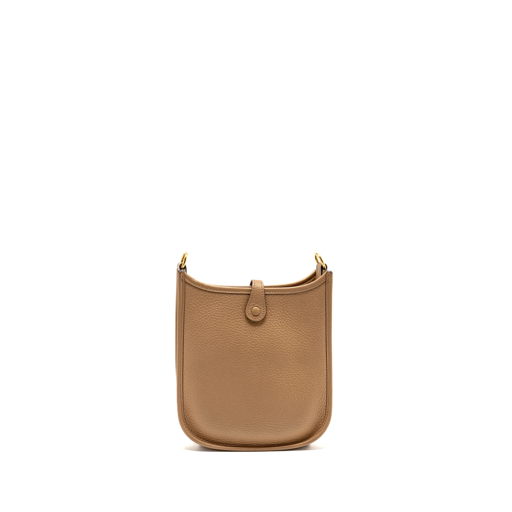 Hermes Mini Evelyne Clemence Chai GHW Stamp U - Image 2