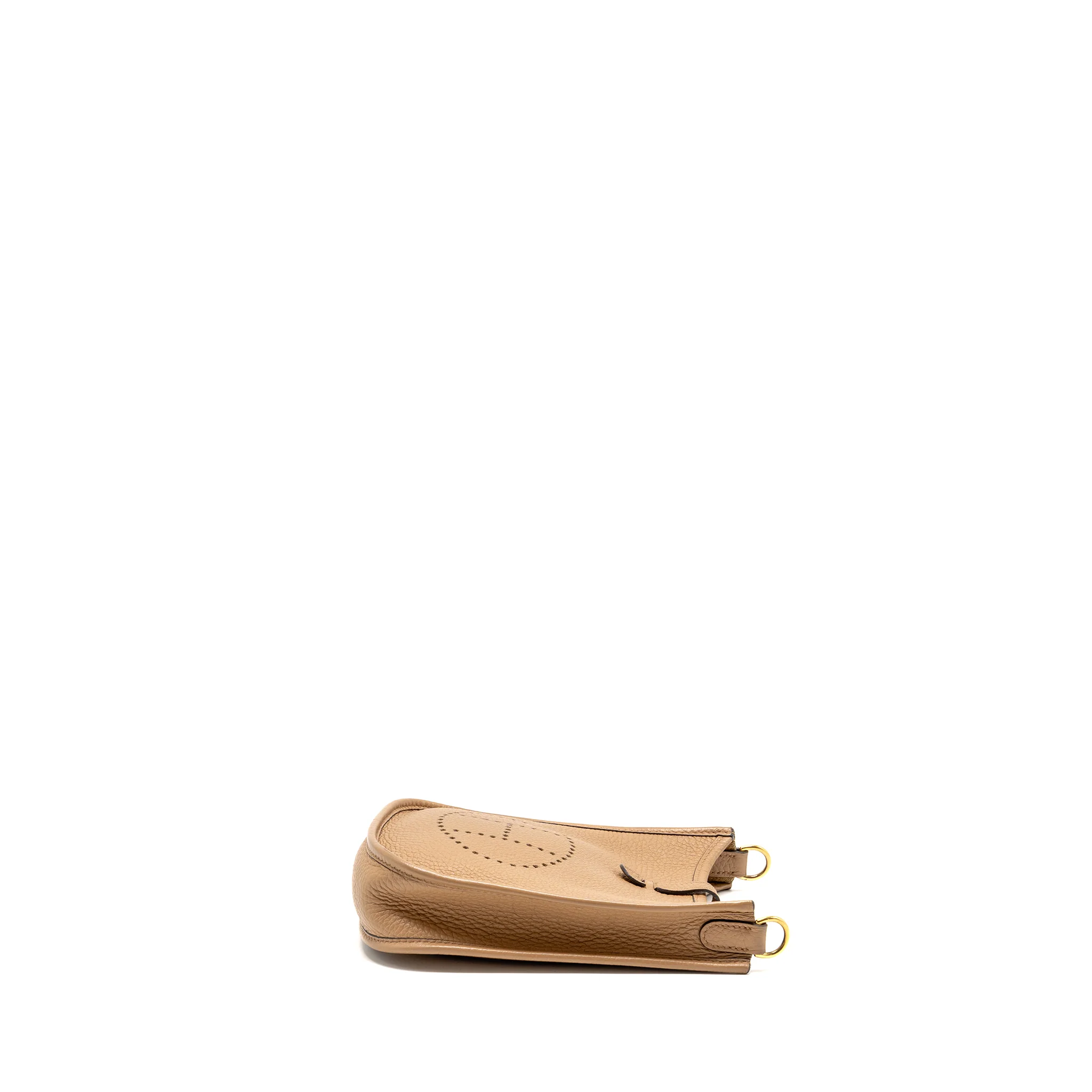 Hermes Mini Evelyne Clemence Chai GHW Stamp U - Image 3