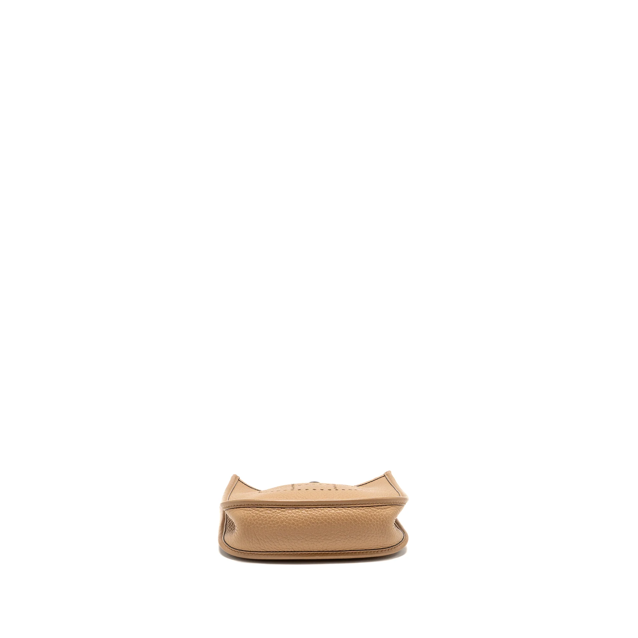 Hermes Mini Evelyne Clemence Chai GHW Stamp U - Image 5