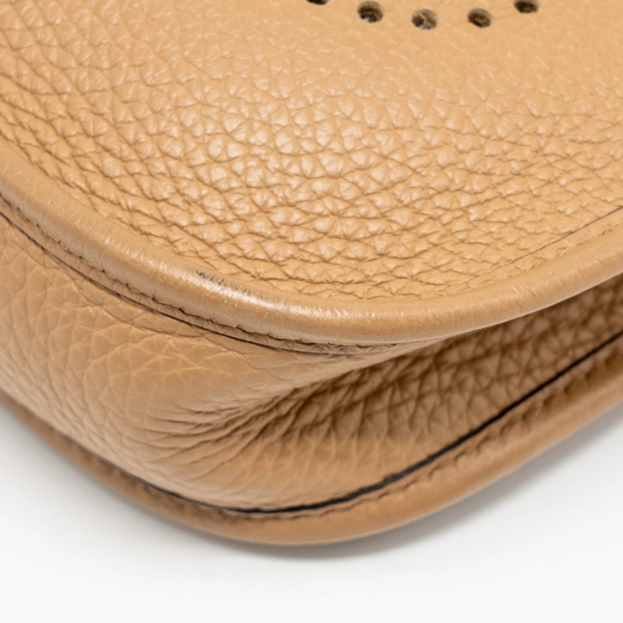 Hermes Mini Evelyne Clemence Chai GHW Stamp U - Image 9
