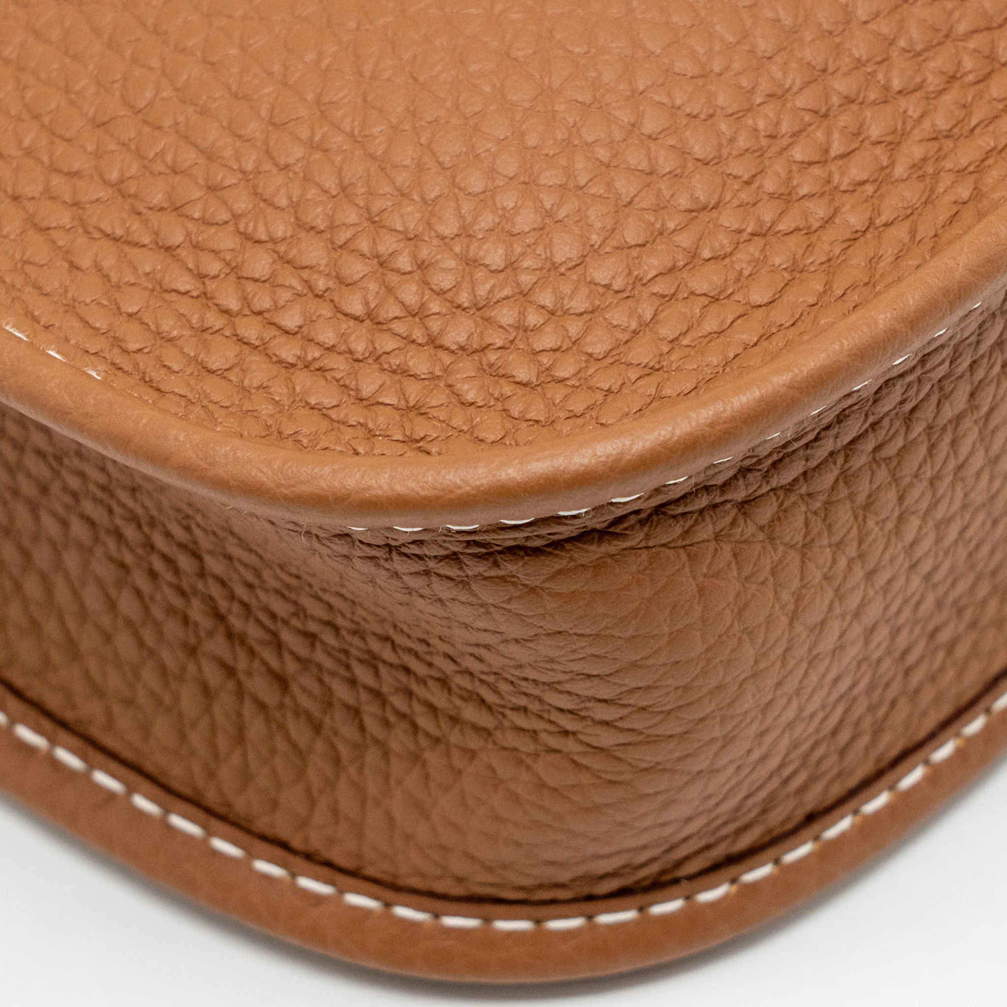 Hermes Mini Evelyne Clemence Gold GHW Stamp K - Image 8