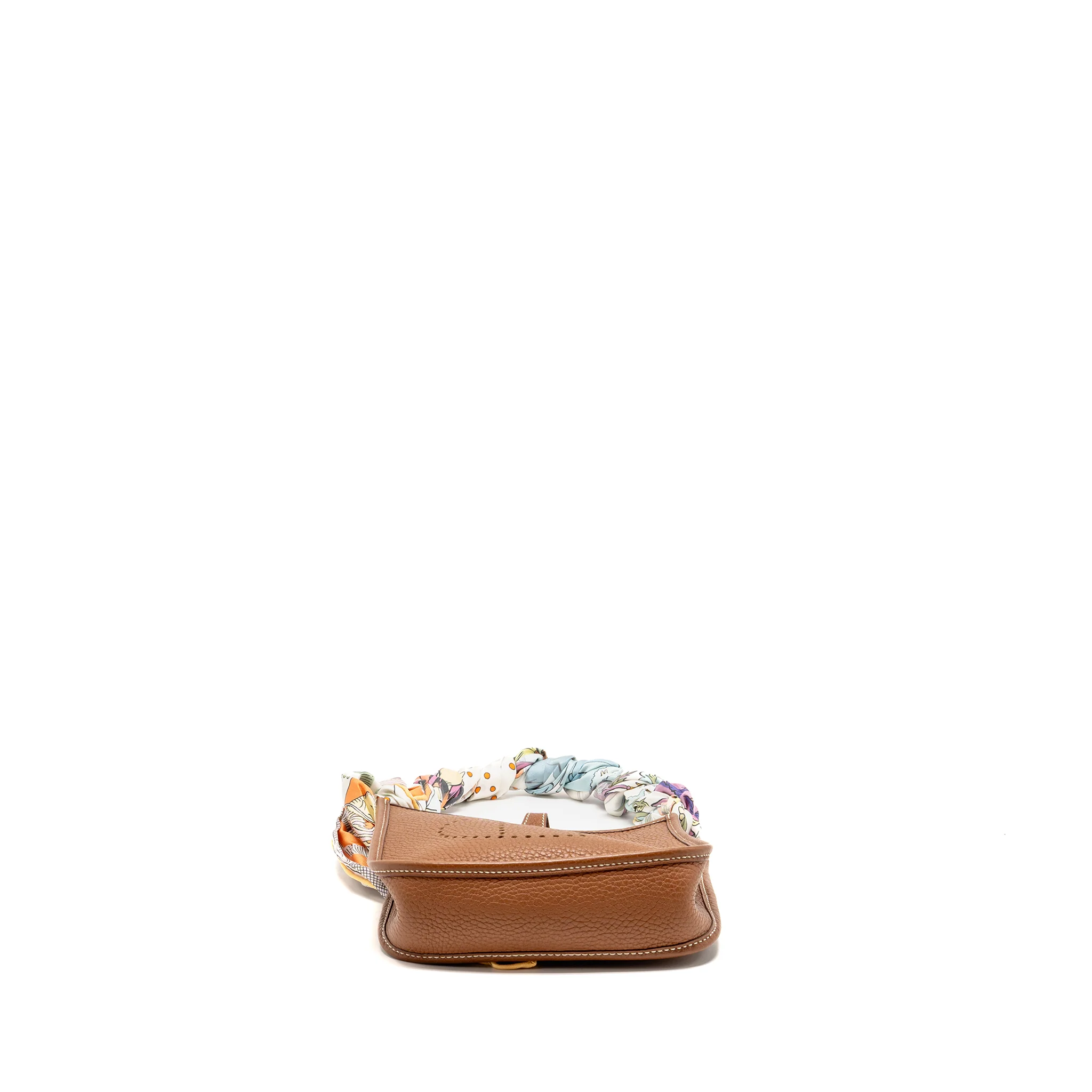 Hermes Mini Evelyne clemence gold SHW stamp Y - Image 6
