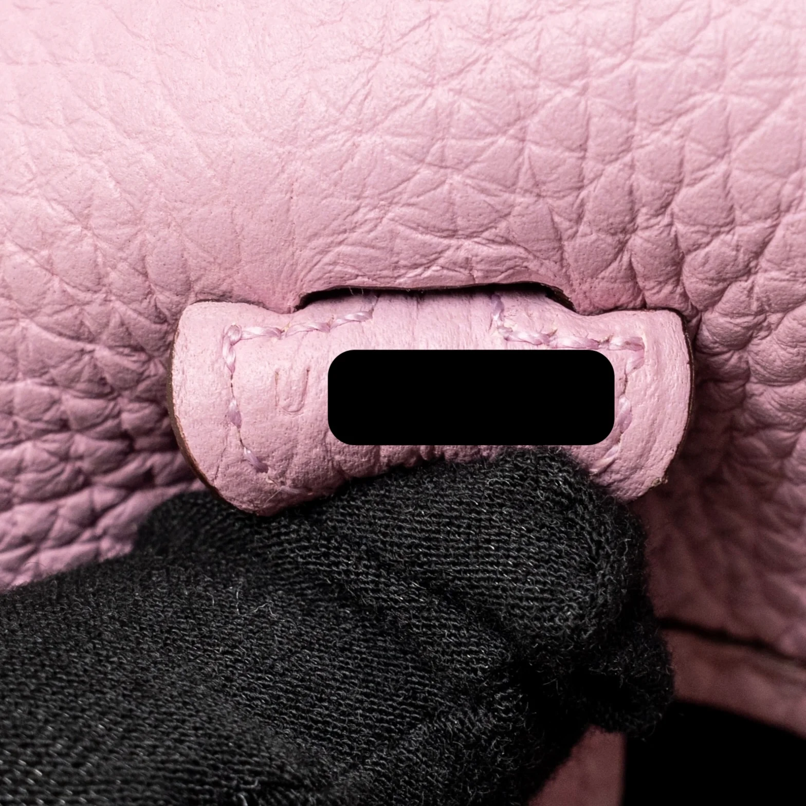 Hermes Mini Evelyne Clemence Mauve Sylvestre SHW Stamp U - Image 15
