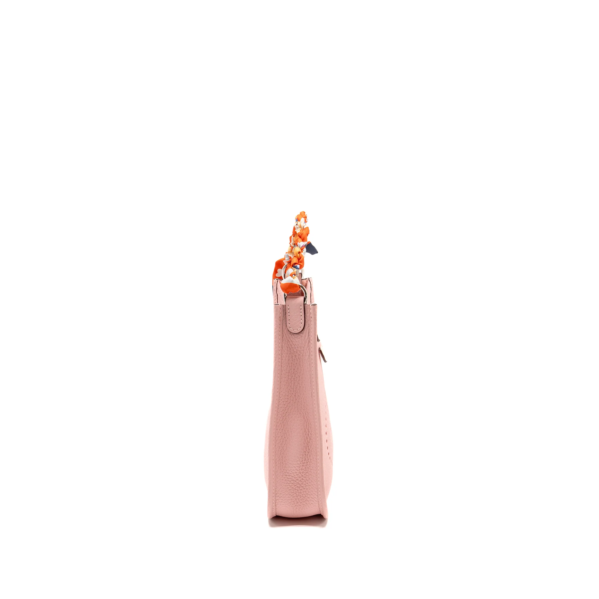 Hermes Mini Evelyne Clemence Rose Sakura SHW Stamp W - Image 3