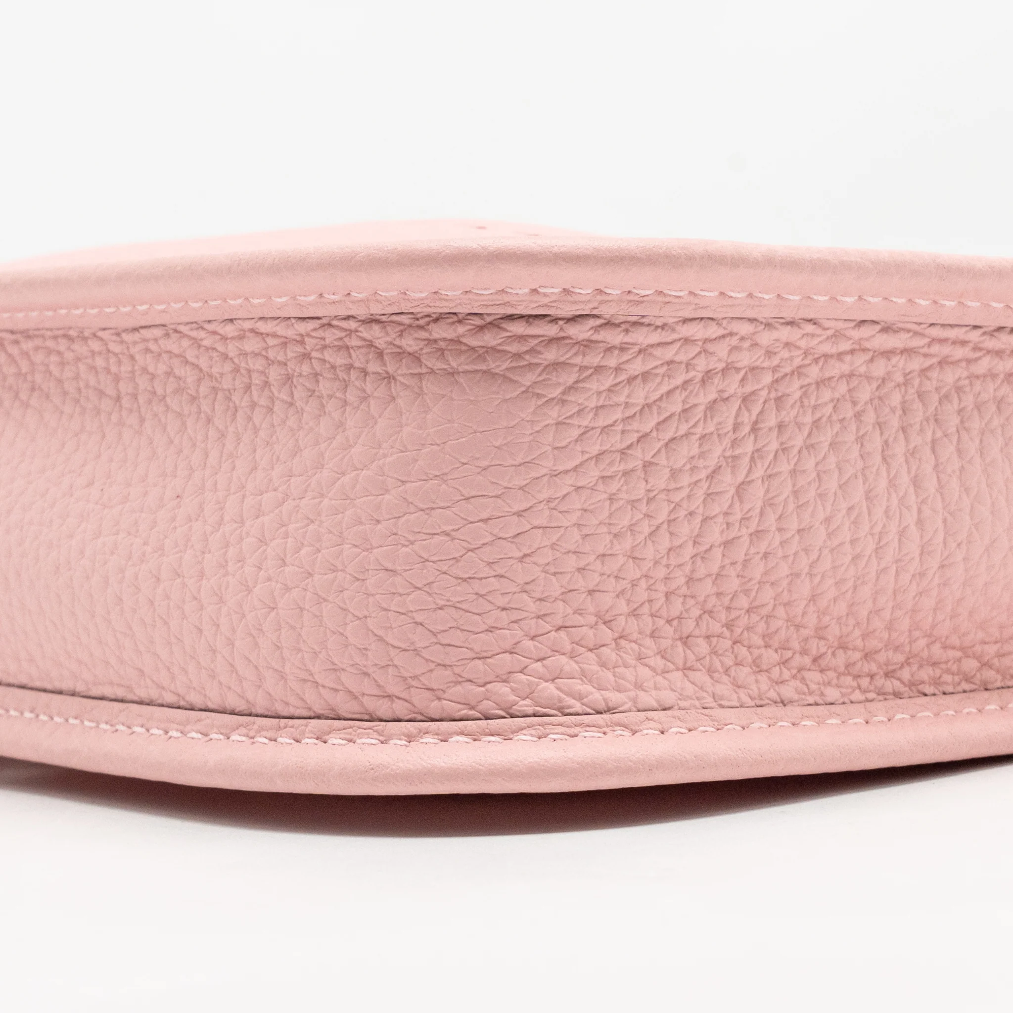 Hermes Mini Evelyne Clemence Rose Sakura SHW Stamp W - Image 8
