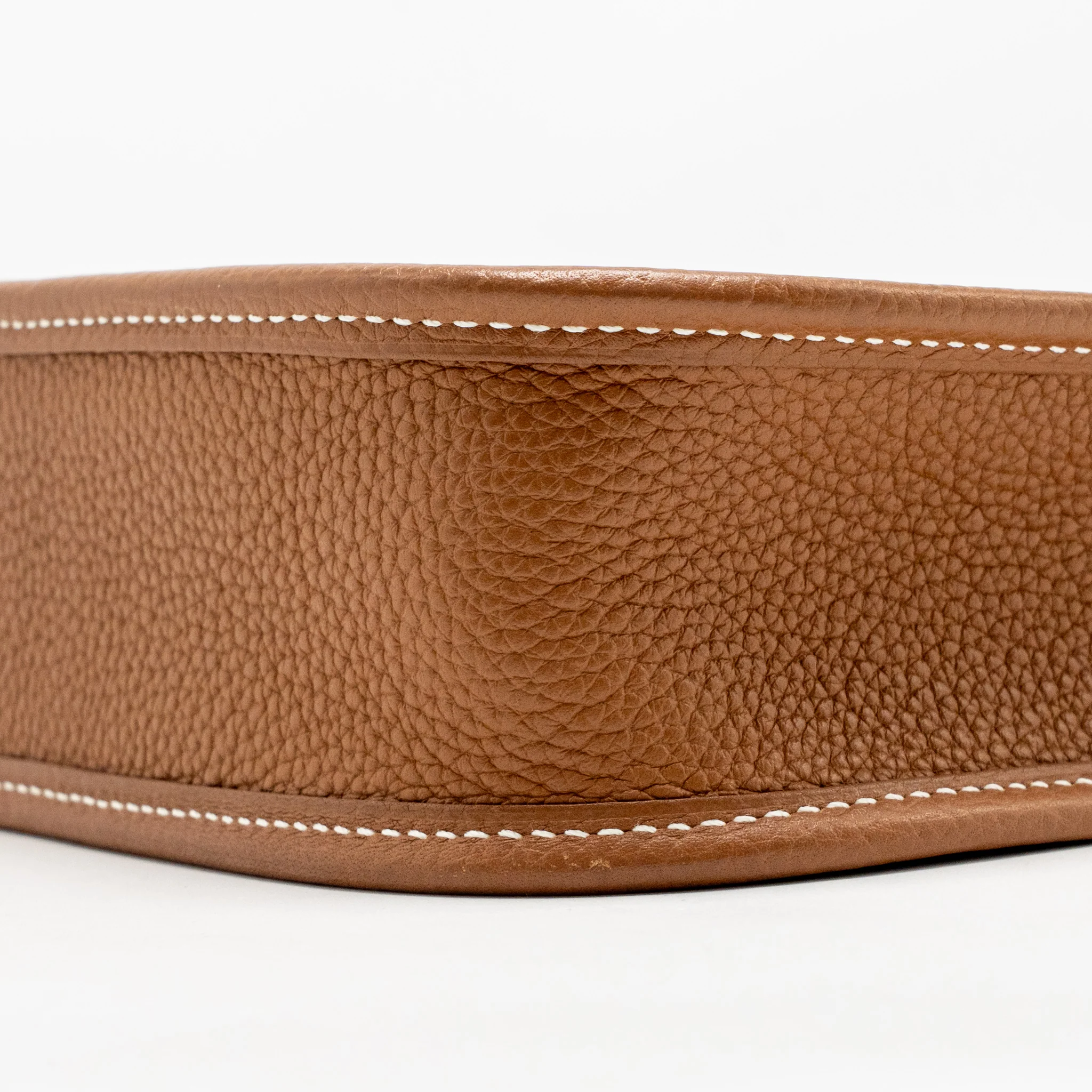Hermes mini evelyne Taurillon Maurice gold SHW stamp U - Image 8