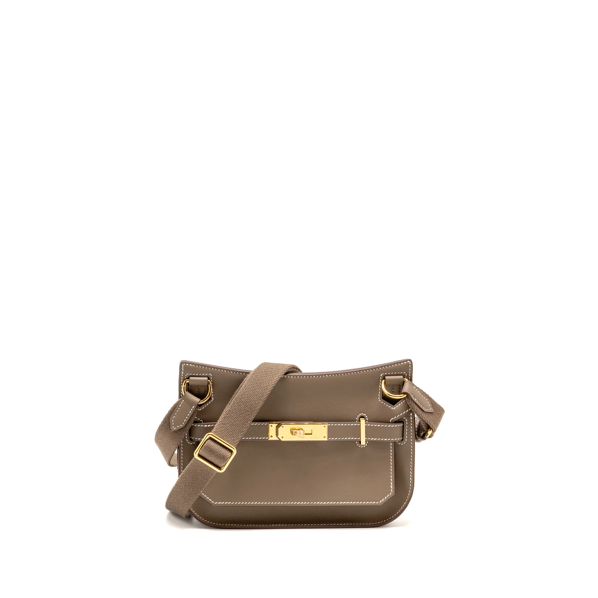 Hermes Mini Jypsiere Swift Etoupe GHW Stamp B