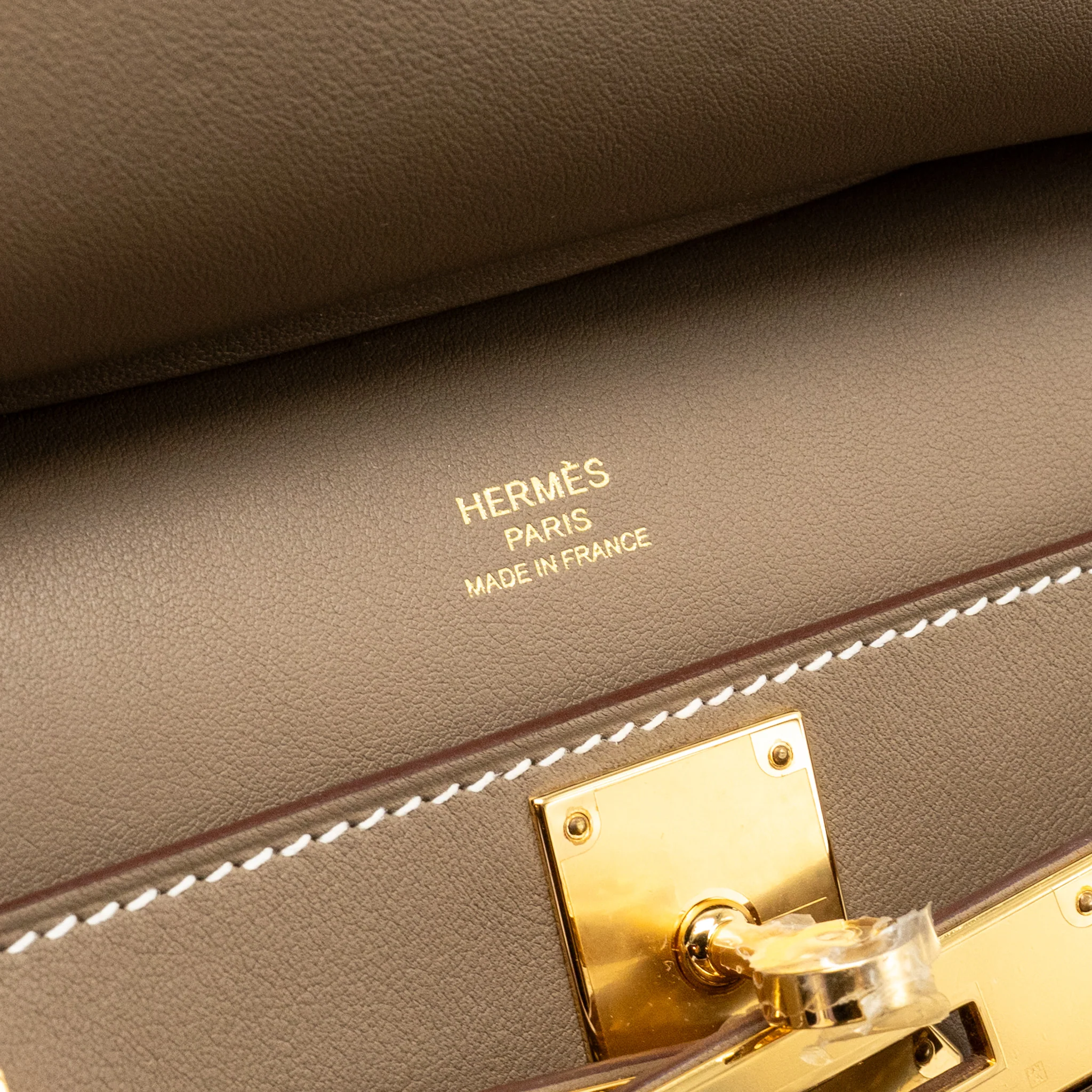 Hermes Mini Jypsiere Swift Etoupe GHW Stamp B - Image 16
