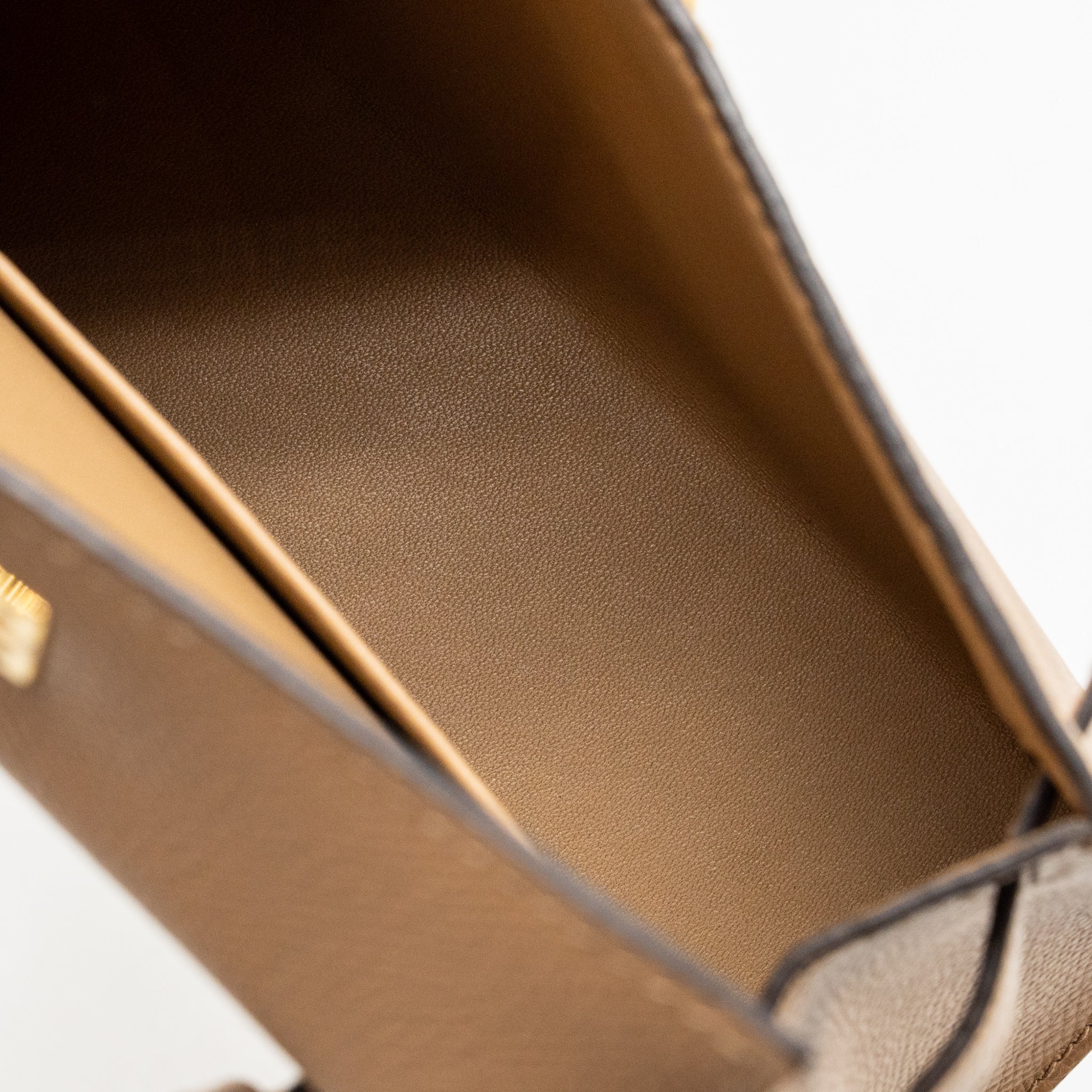 Hermes Mini Kelly II Epsom Chai GHW Stamp Z - Image 17