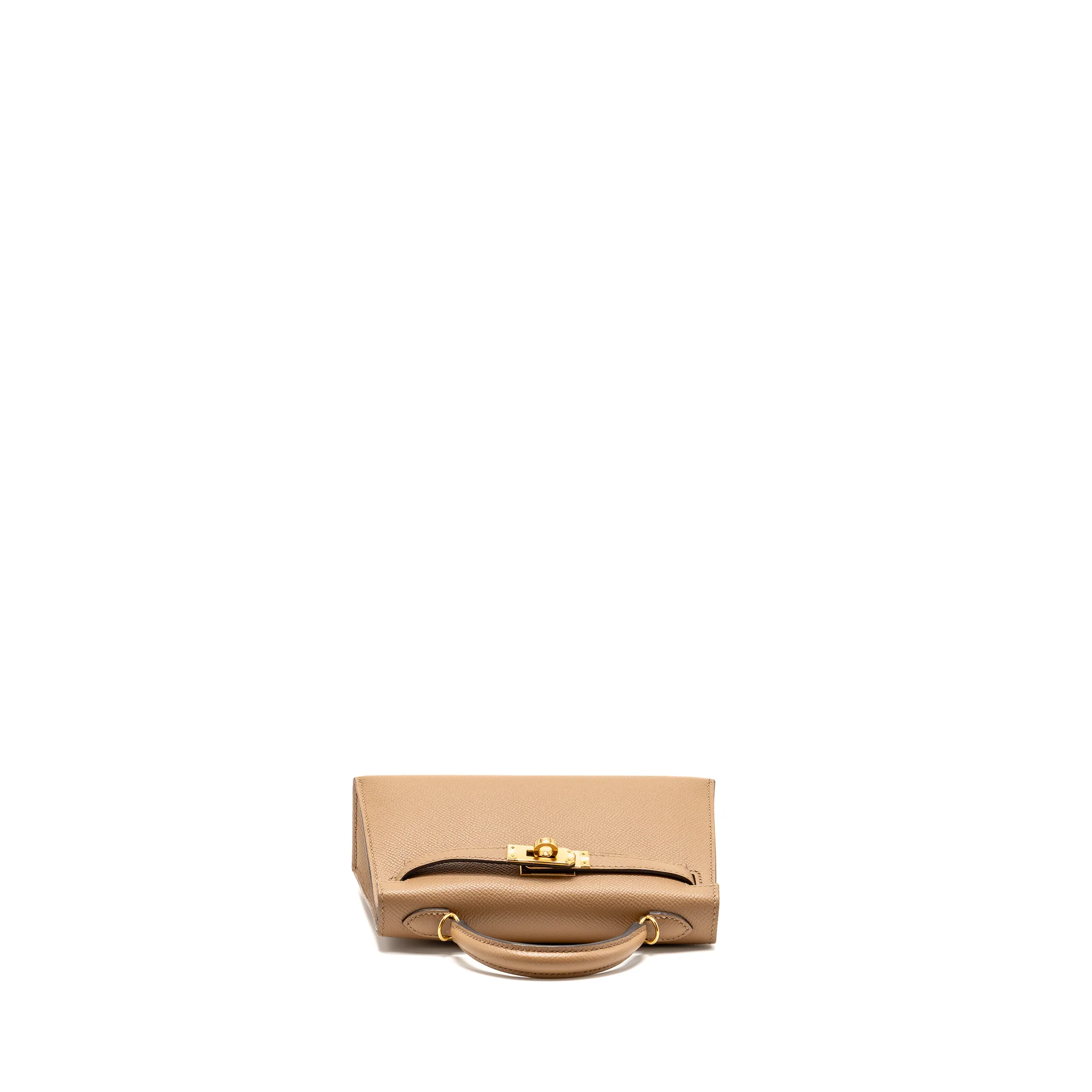 Hermes Mini Kelly II Epsom Chai GHW Stamp Z - Image 5