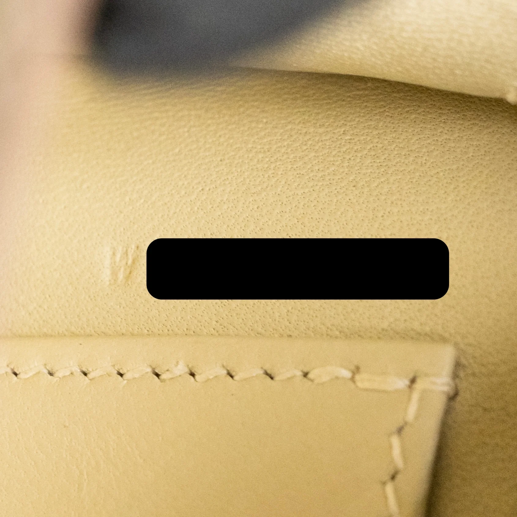 Hermes Mini Kelly II Alligator MIssissippiensis Matt Y1 Vanille GHW Stamp W - Image 18