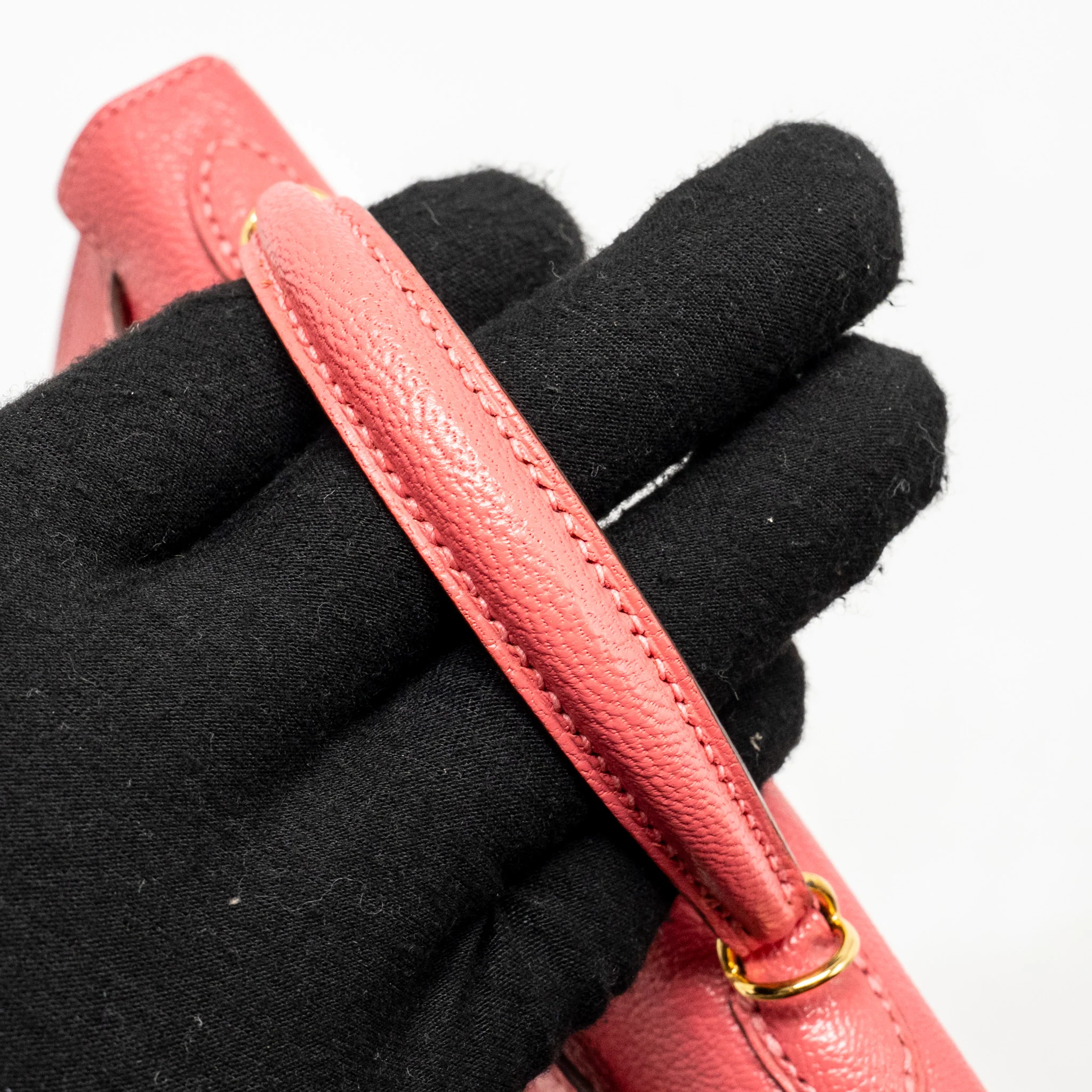 Hermes Mini Kelly II Chèvre Mysore Rose Azalee GHW Stamp Y - Image 12