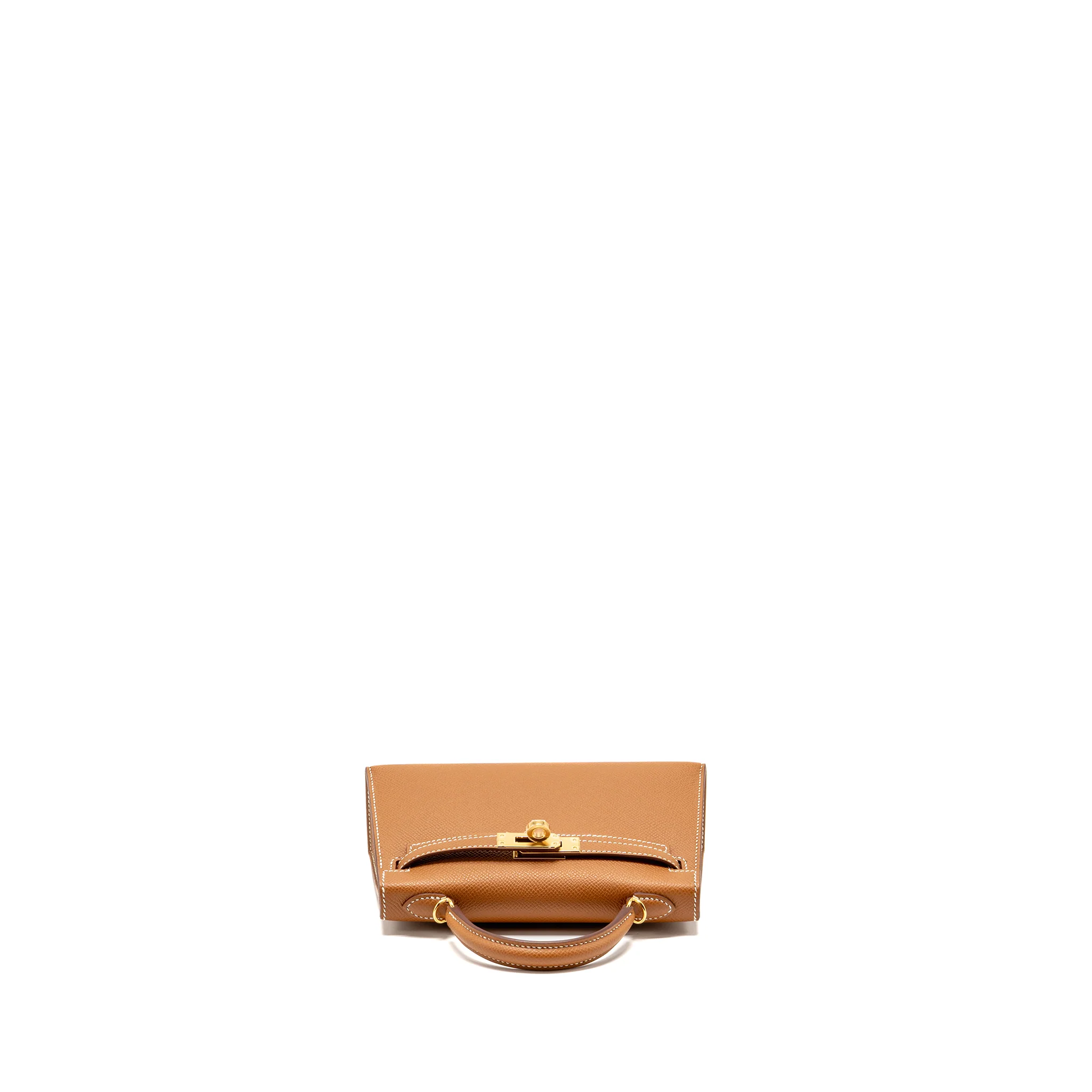 Hermes mini kelly II epsom Gold GHW stamp K - Image 5