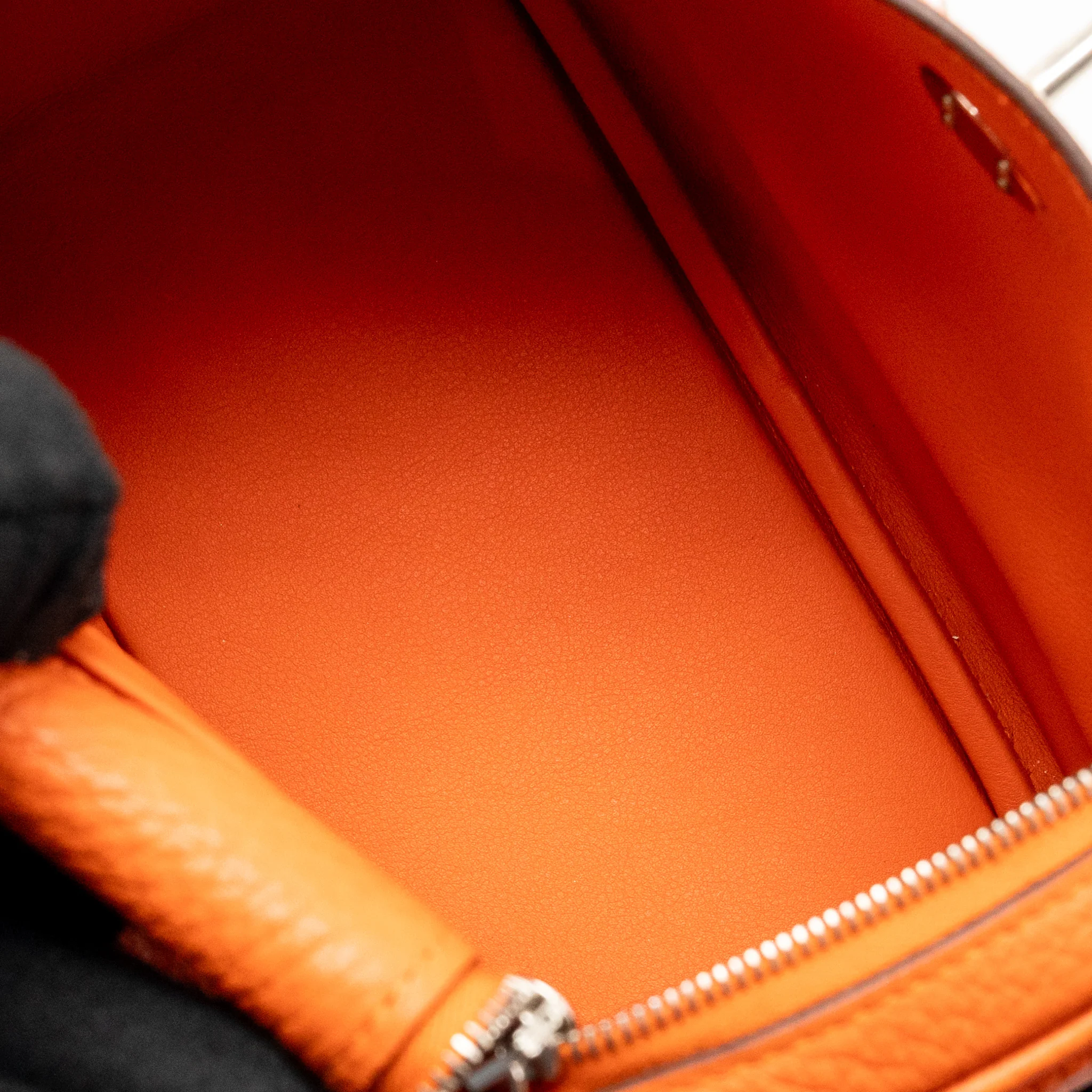Hermes Mini Lindy Clemence 9J Feu SHW Stamp Y - Image 16