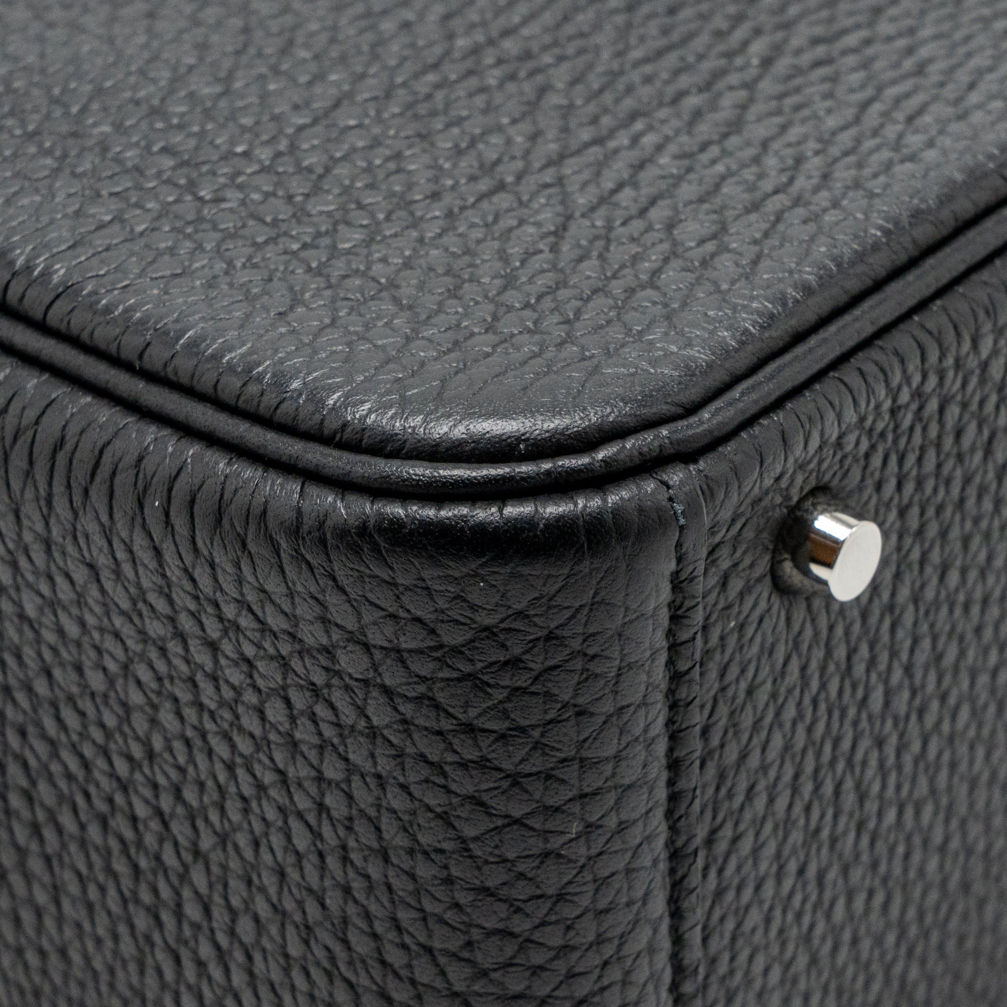 Hermes mini lindy clemence black SHW stamp W - Image 11