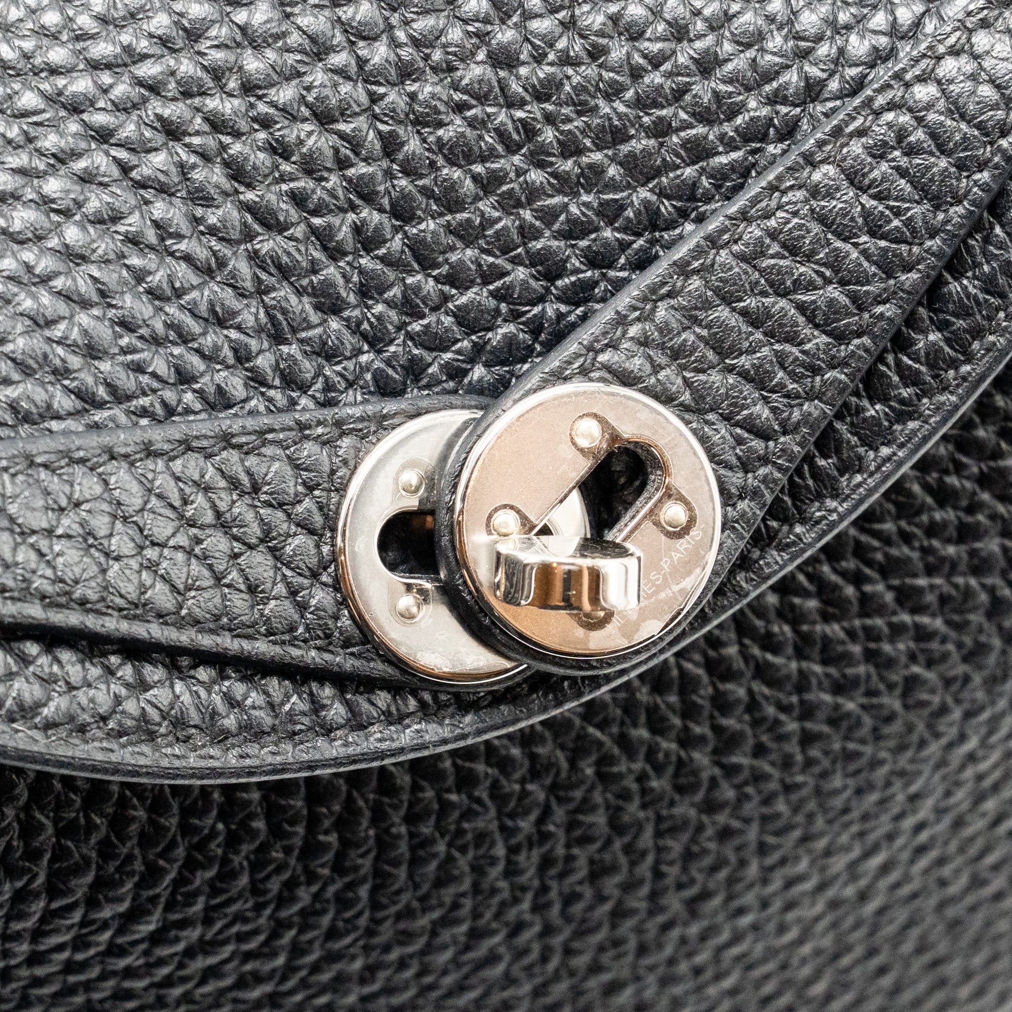 Hermes mini lindy clemence black SHW stamp W - Image 14